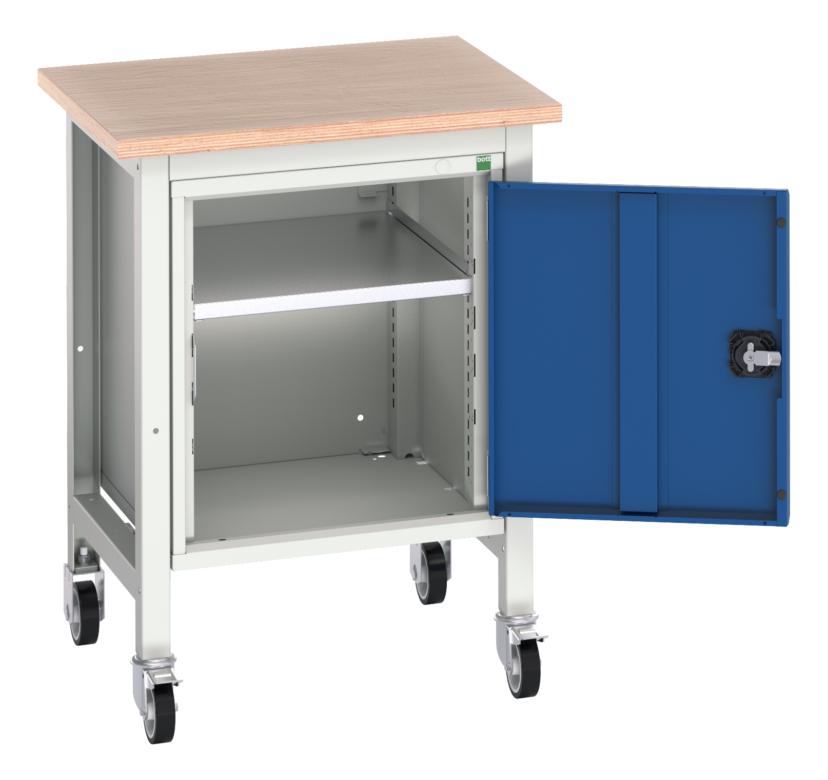 Bott Verso Mobile Workstand With Full Cupboard - 16922202.11