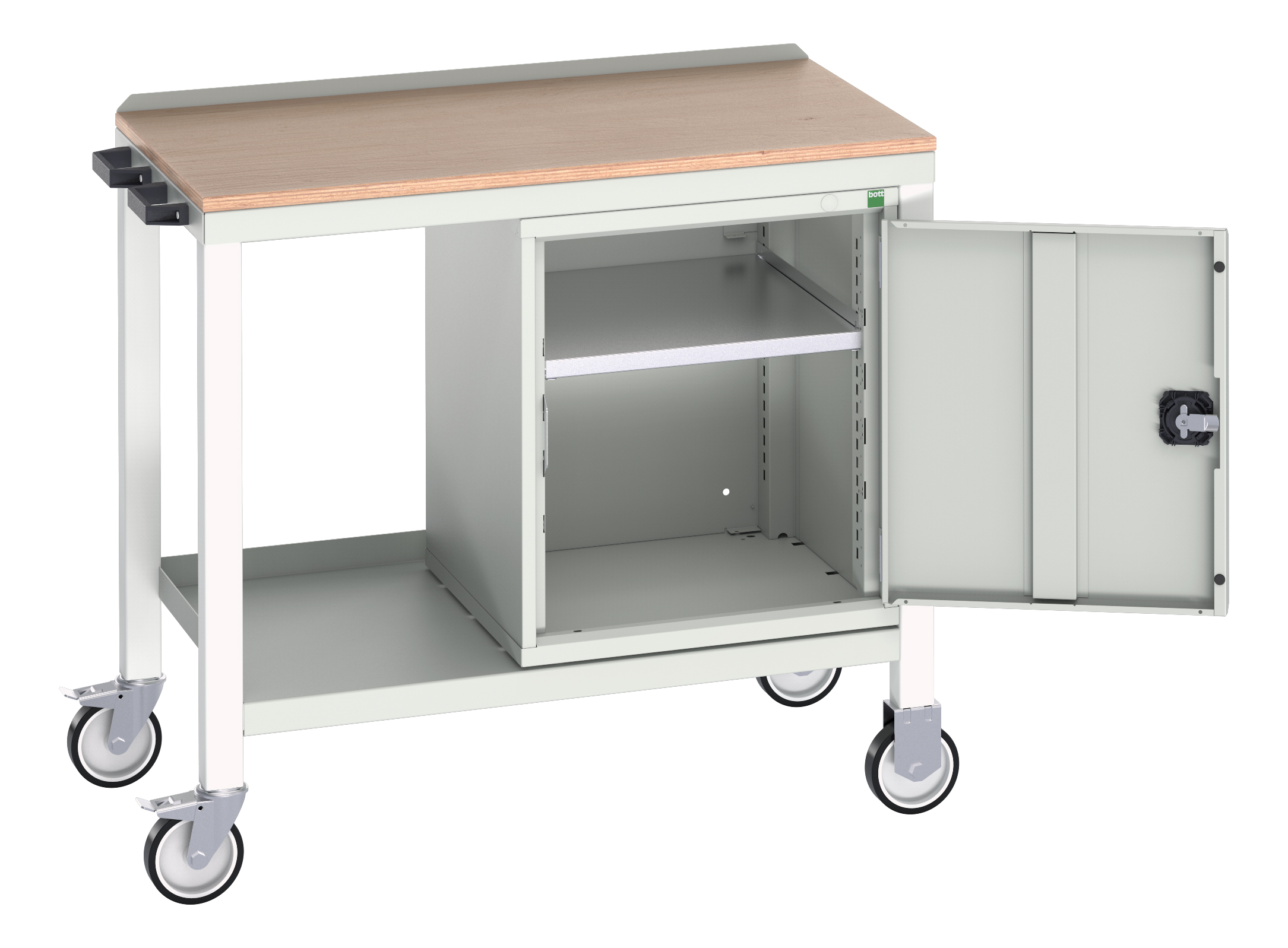 Bott Verso Mobile Welded Bench With Full Cupboard - 16922803.16