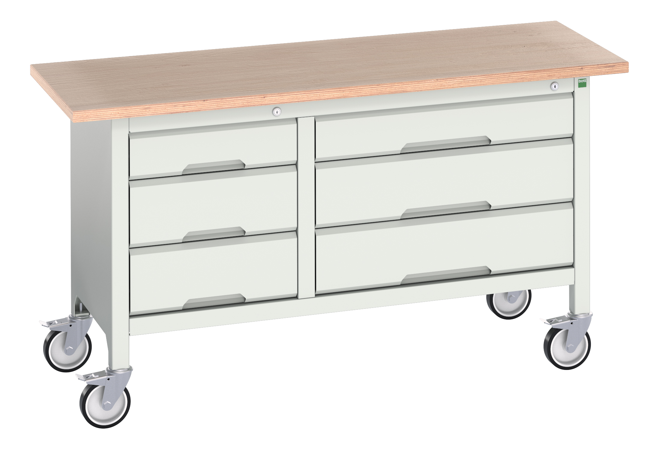 Bott Verso Mobile Storage Bench With 3 Drawer Cabinet / 3 Drawer Cabinet - 16923215.16