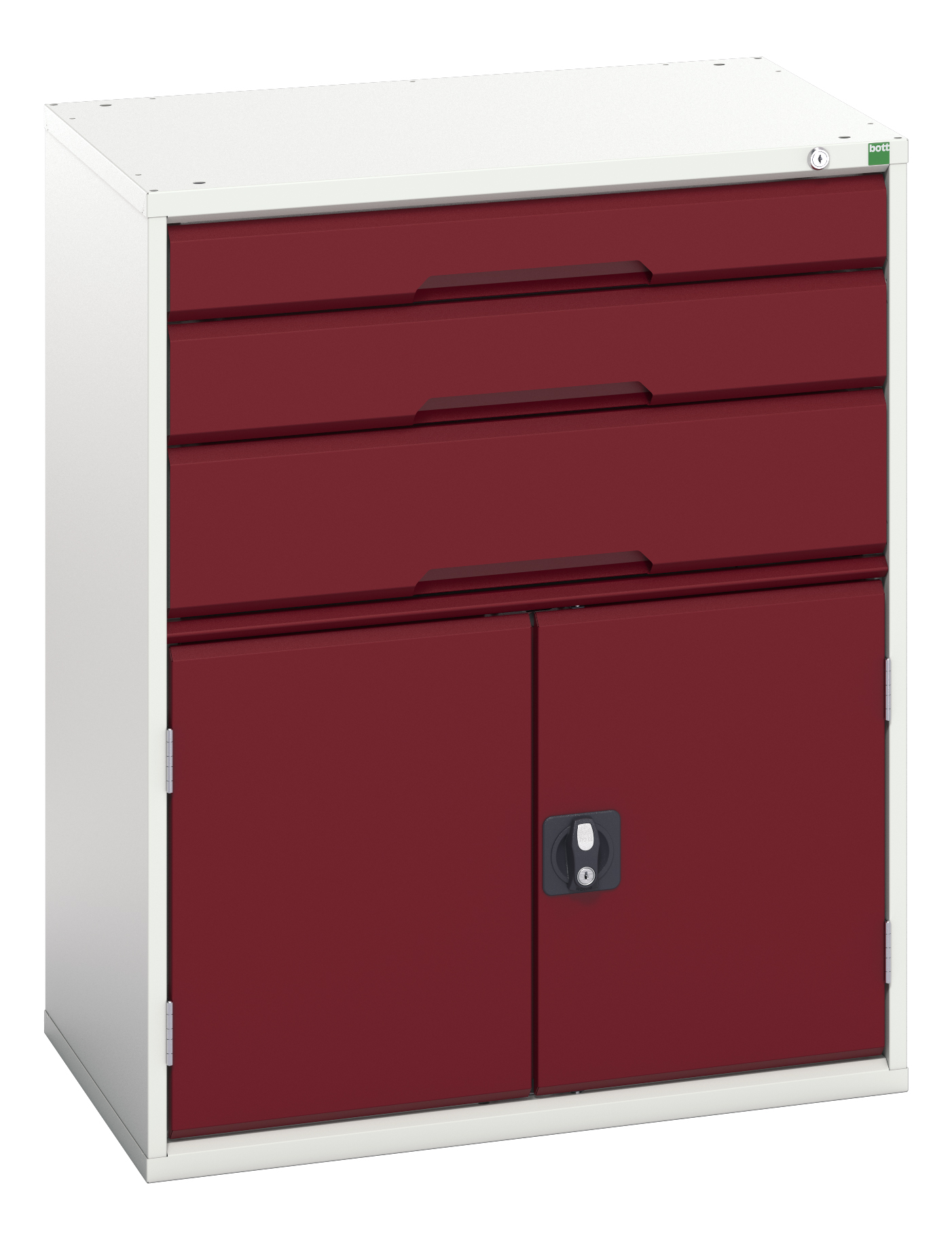 Bott Verso Drawer-Door Cabinet With 3 Drawers / Cupboard - 16925161.24