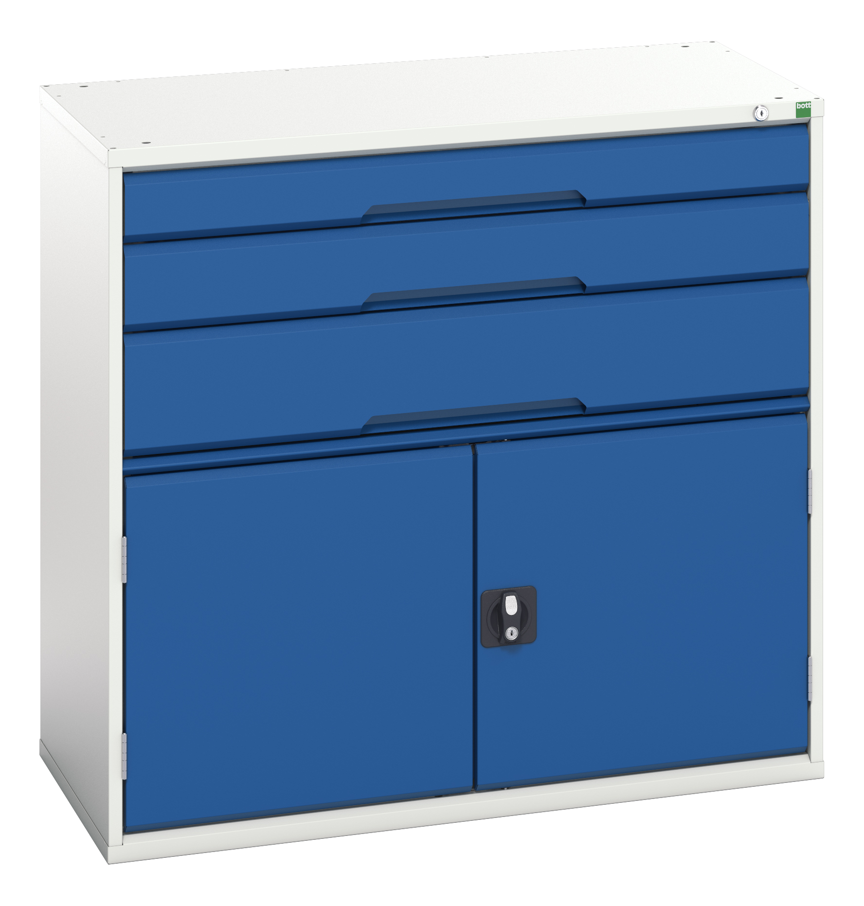 Bott Verso Drawer-Door Cabinet With 3 Drawers / Cupboard - 16925261.11