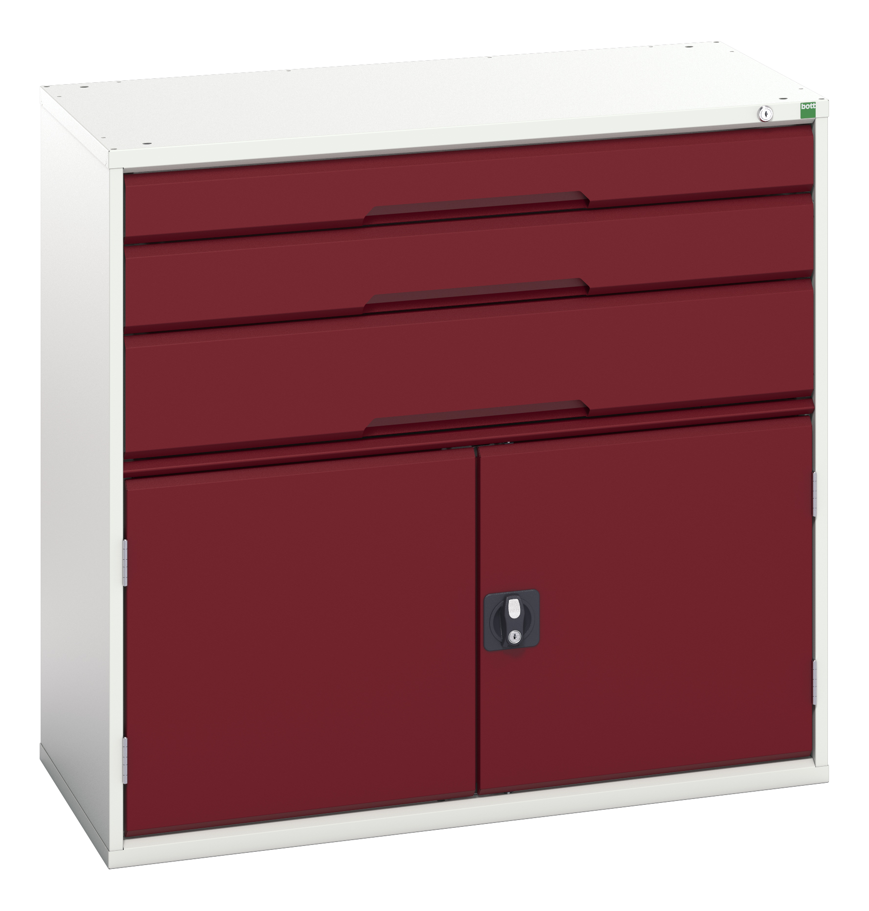 Bott Verso Drawer-Door Cabinet With 3 Drawers / Cupboard - 16925261.24
