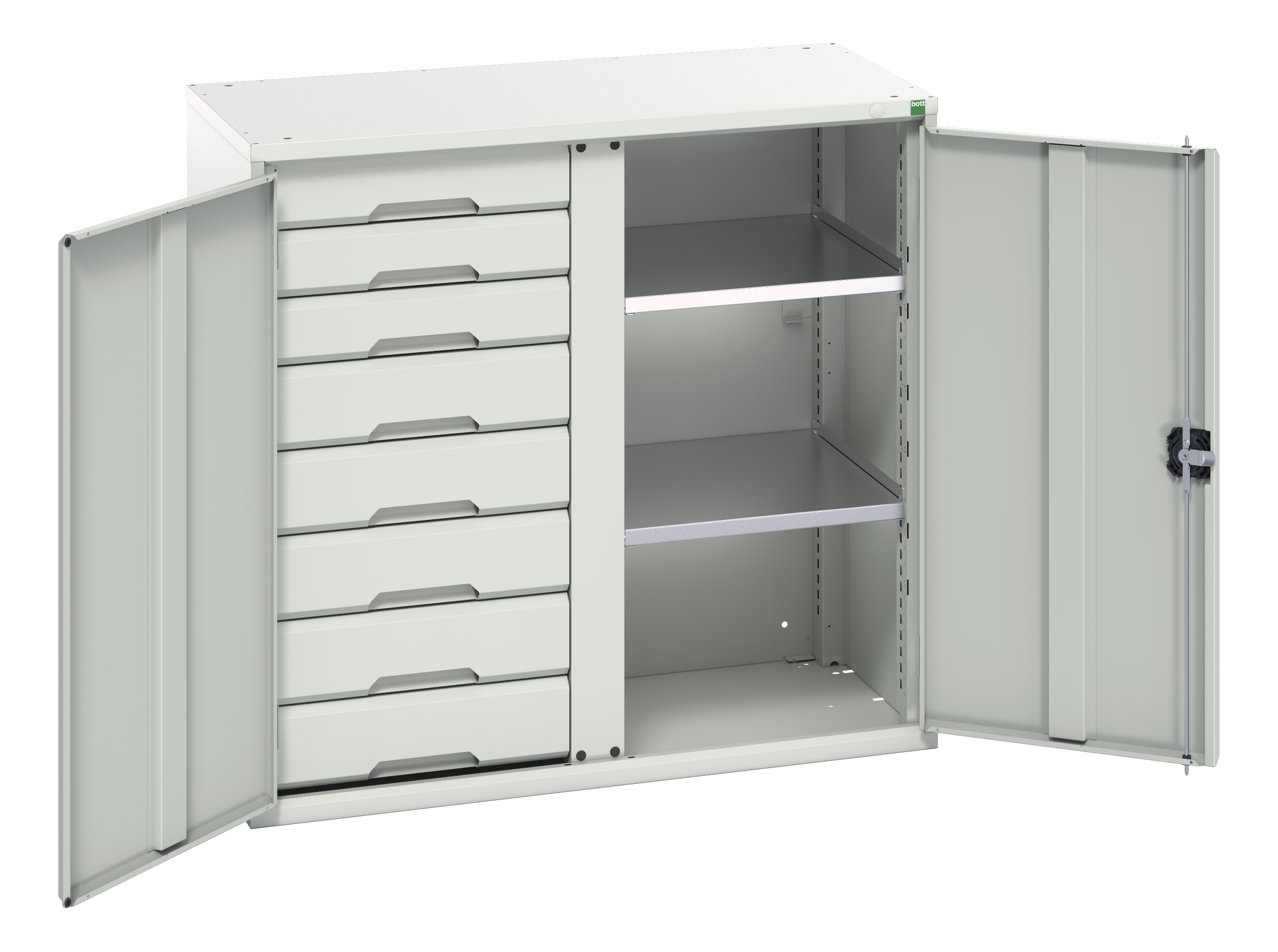 Bott Verso Kitted Cupboard With Vertical Partition - 16926558.16