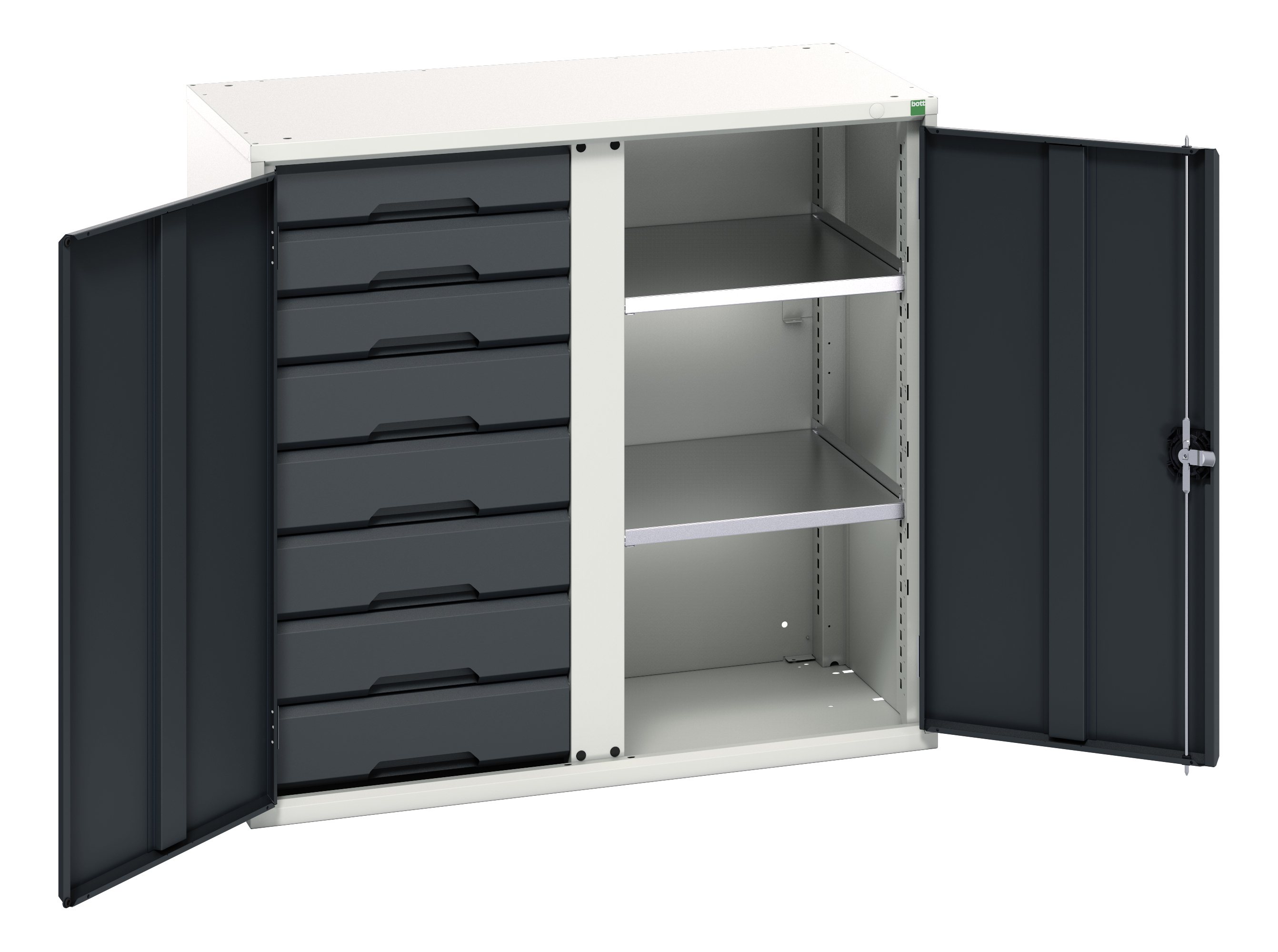 Bott Verso Kitted Cupboard With Vertical Partition - 16926558.19