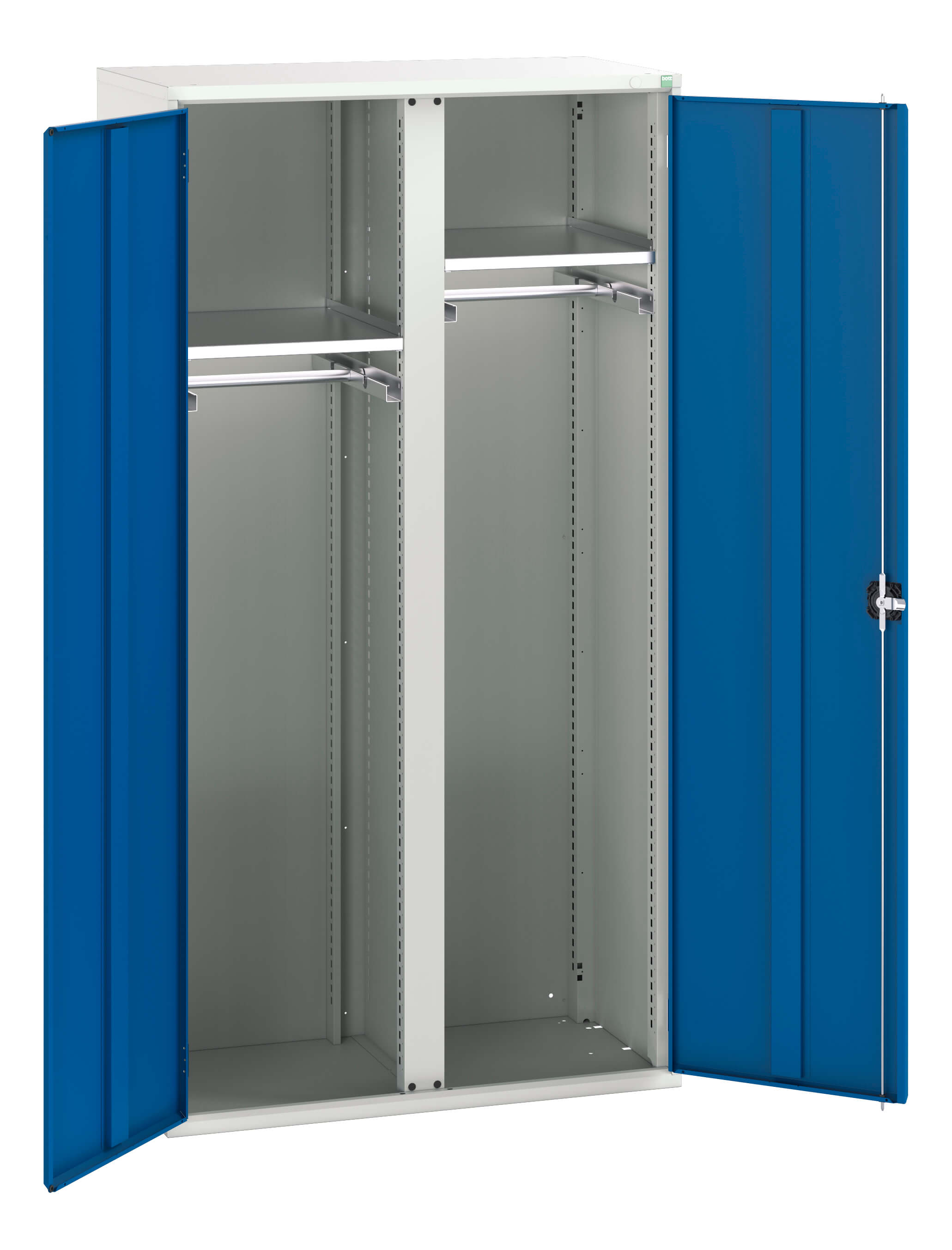 Bott Verso Ppe / Janitorial Kitted Cupboard With Vertical Partition - 16926578.11