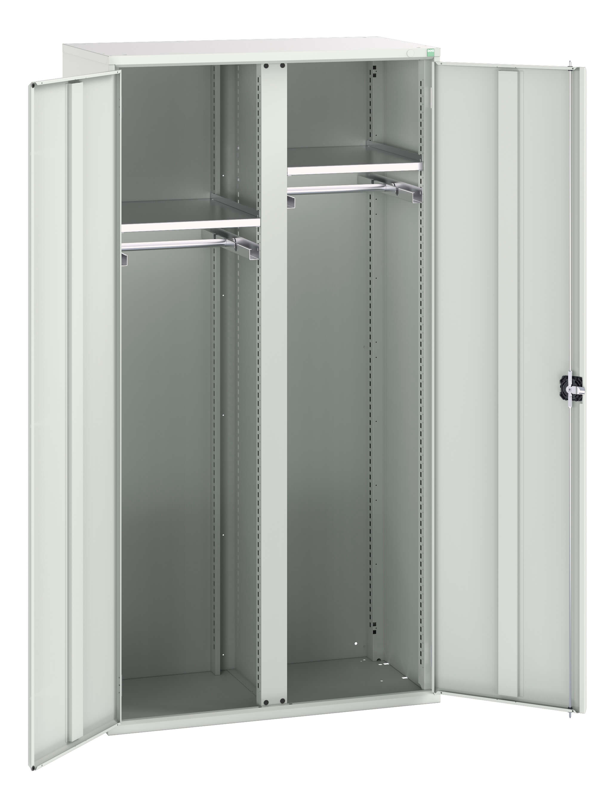 Bott Verso Ppe / Janitorial Kitted Cupboard With Vertical Partition - 16926578.16