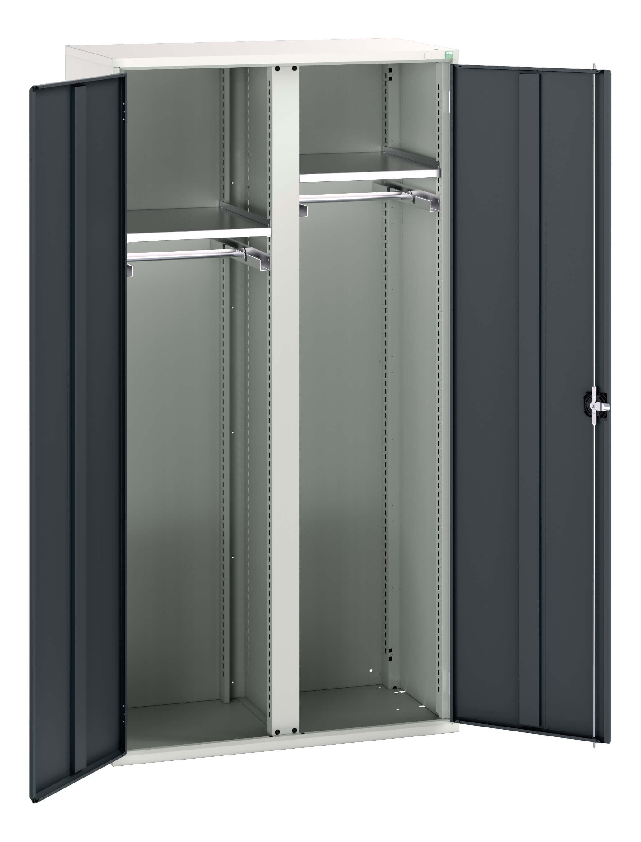 Bott Verso Ppe / Janitorial Kitted Cupboard With Vertical Partition - 16926578.19