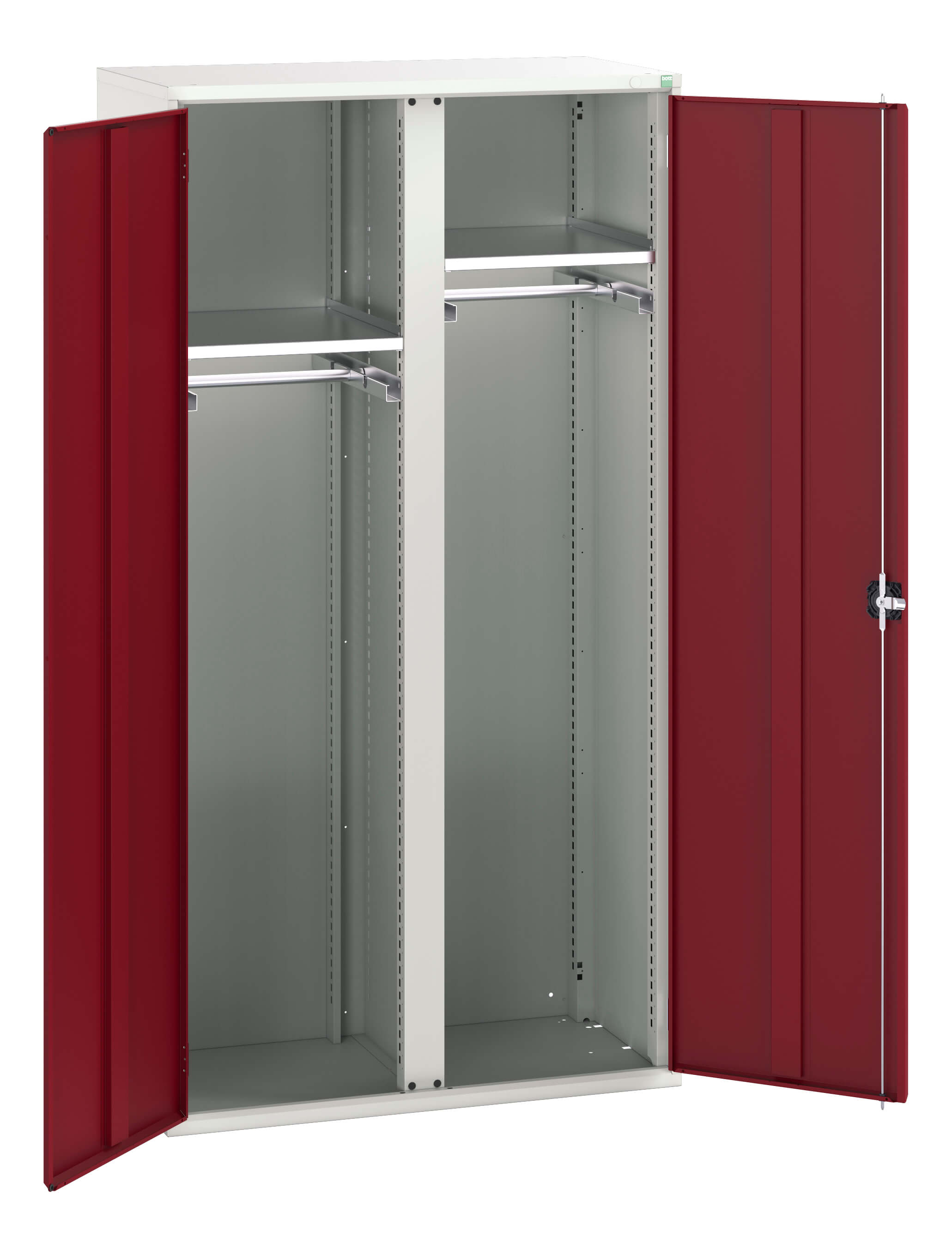 Bott Verso Ppe / Janitorial Kitted Cupboard With Vertical Partition - 16926578.24