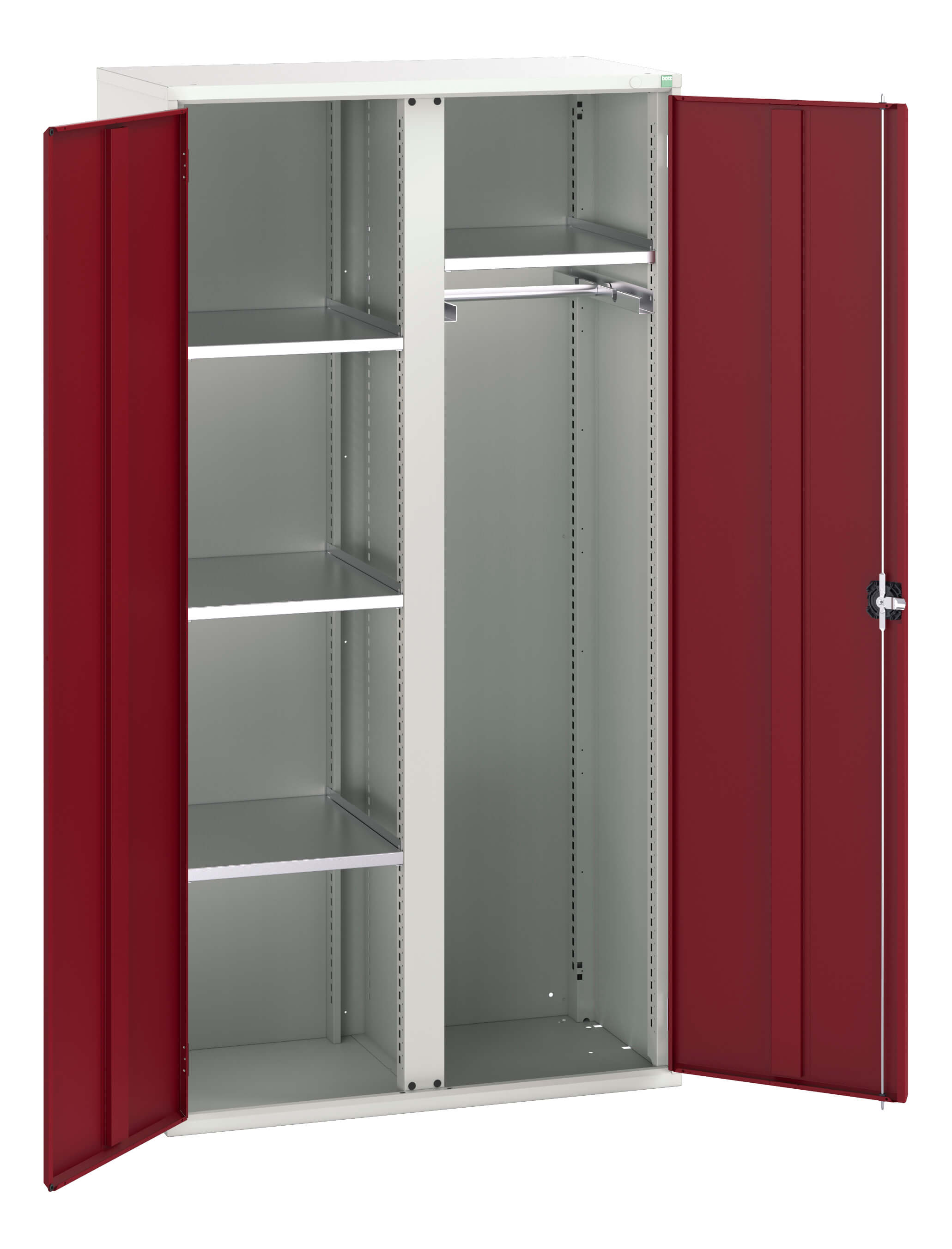Bott Verso Ppe / Janitorial Kitted Cupboard With Vertical Partition - 16926579.24