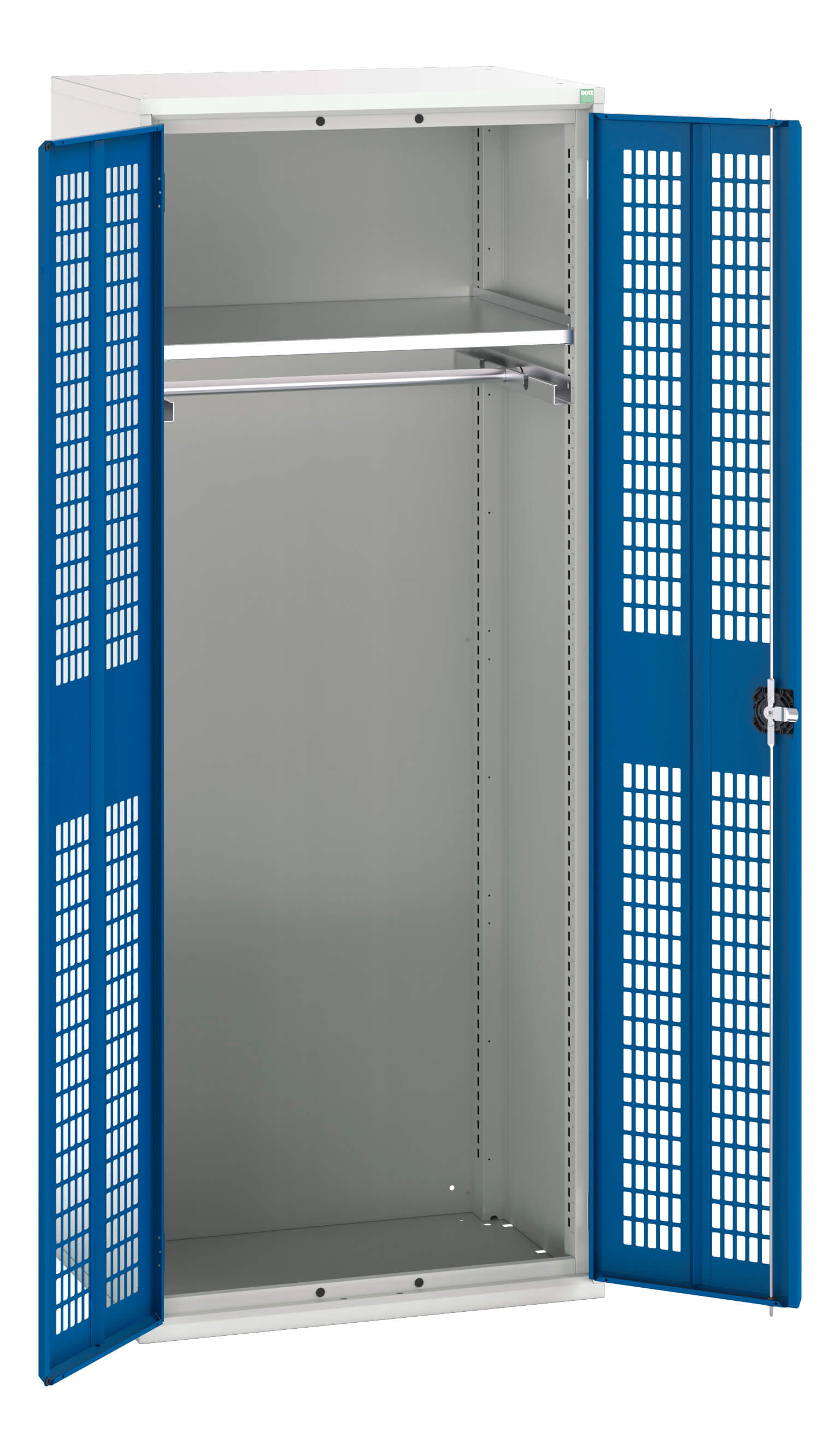 Bott Verso Ventilated Door Ppe / Janitorial Kitted Cupboard - 16926744.11