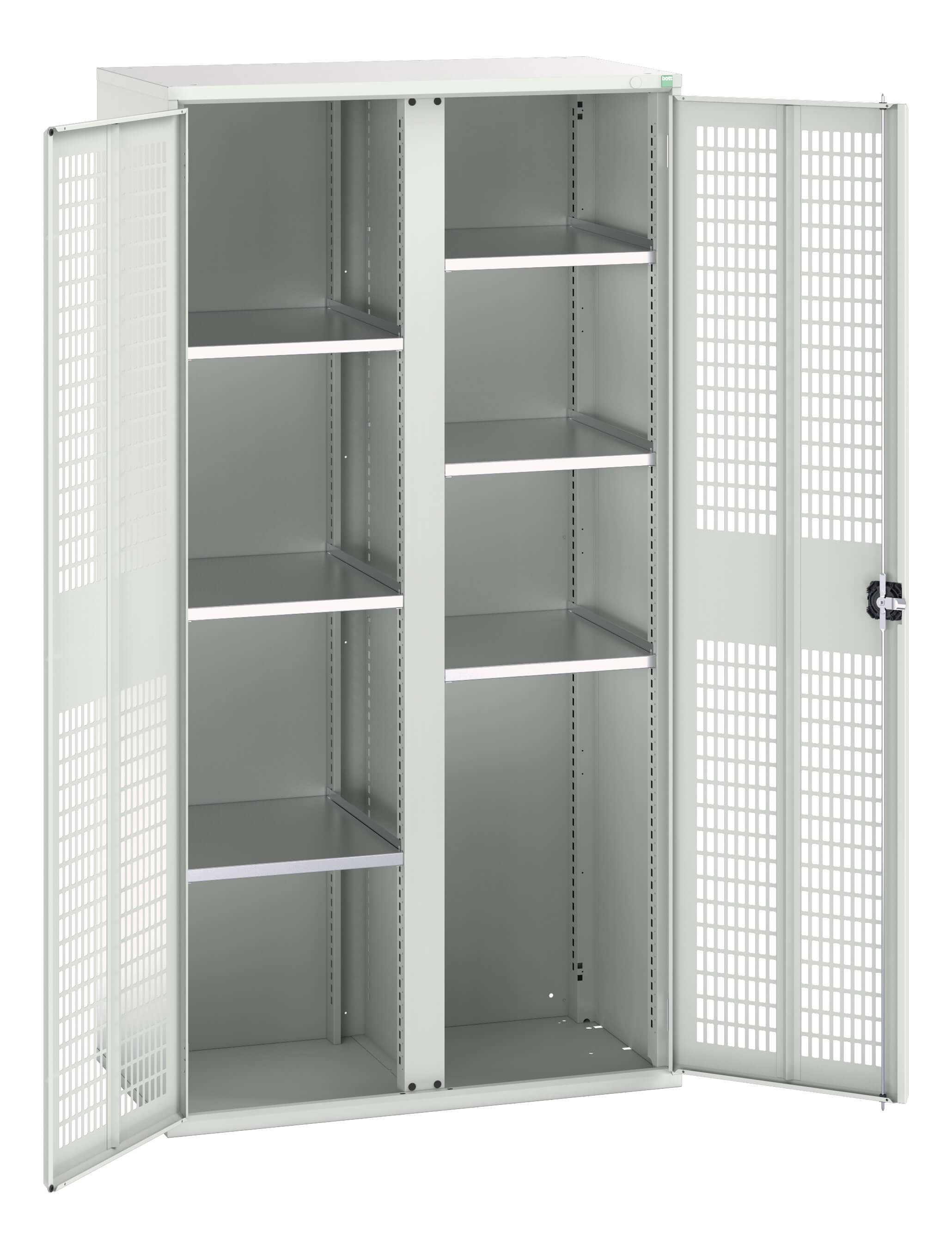 Bott Verso Ventilated Door Kitted Cupboard With Vertical Partition - 16926775.16