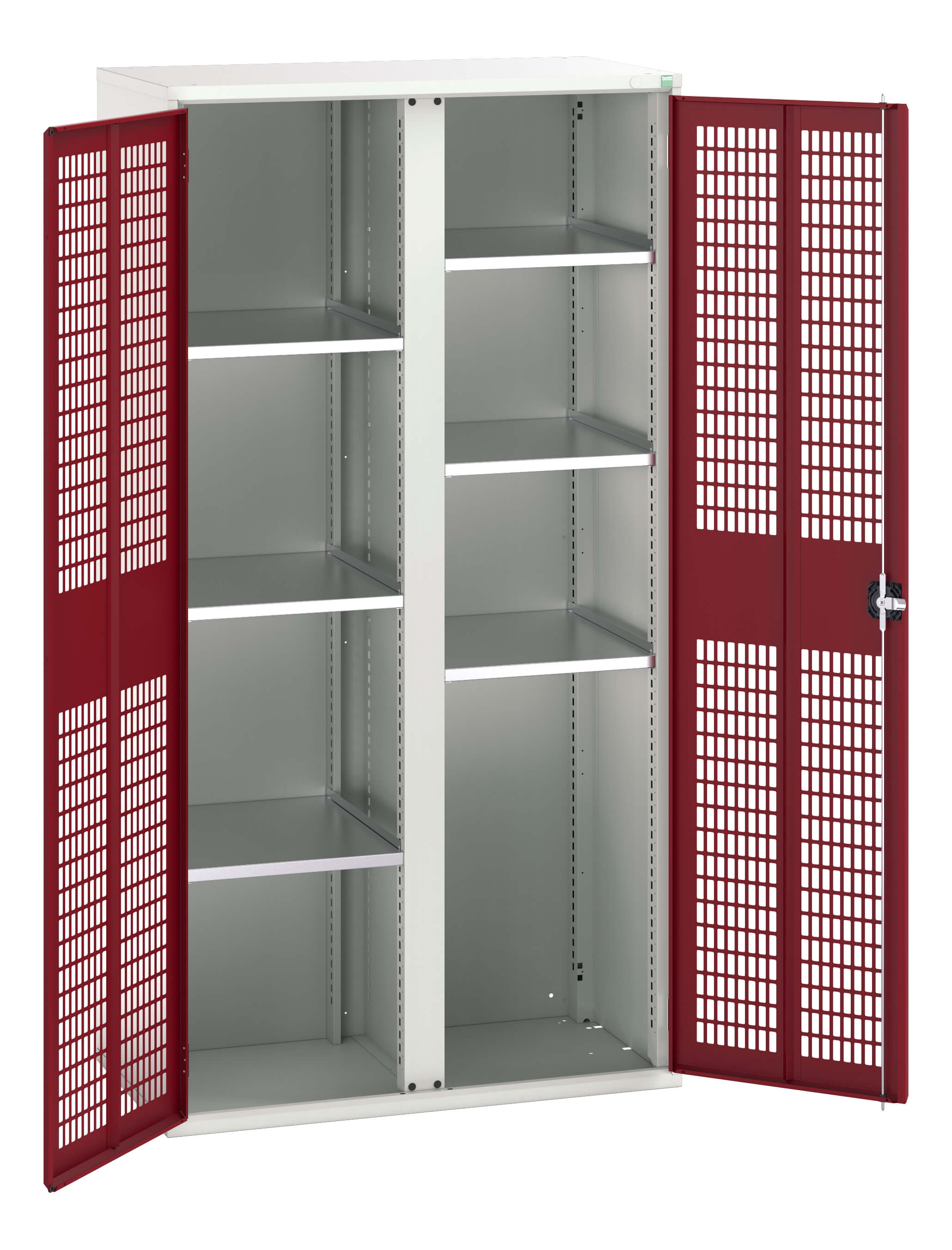 Bott Verso Ventilated Door Kitted Cupboard With Vertical Partition - 16926775.24