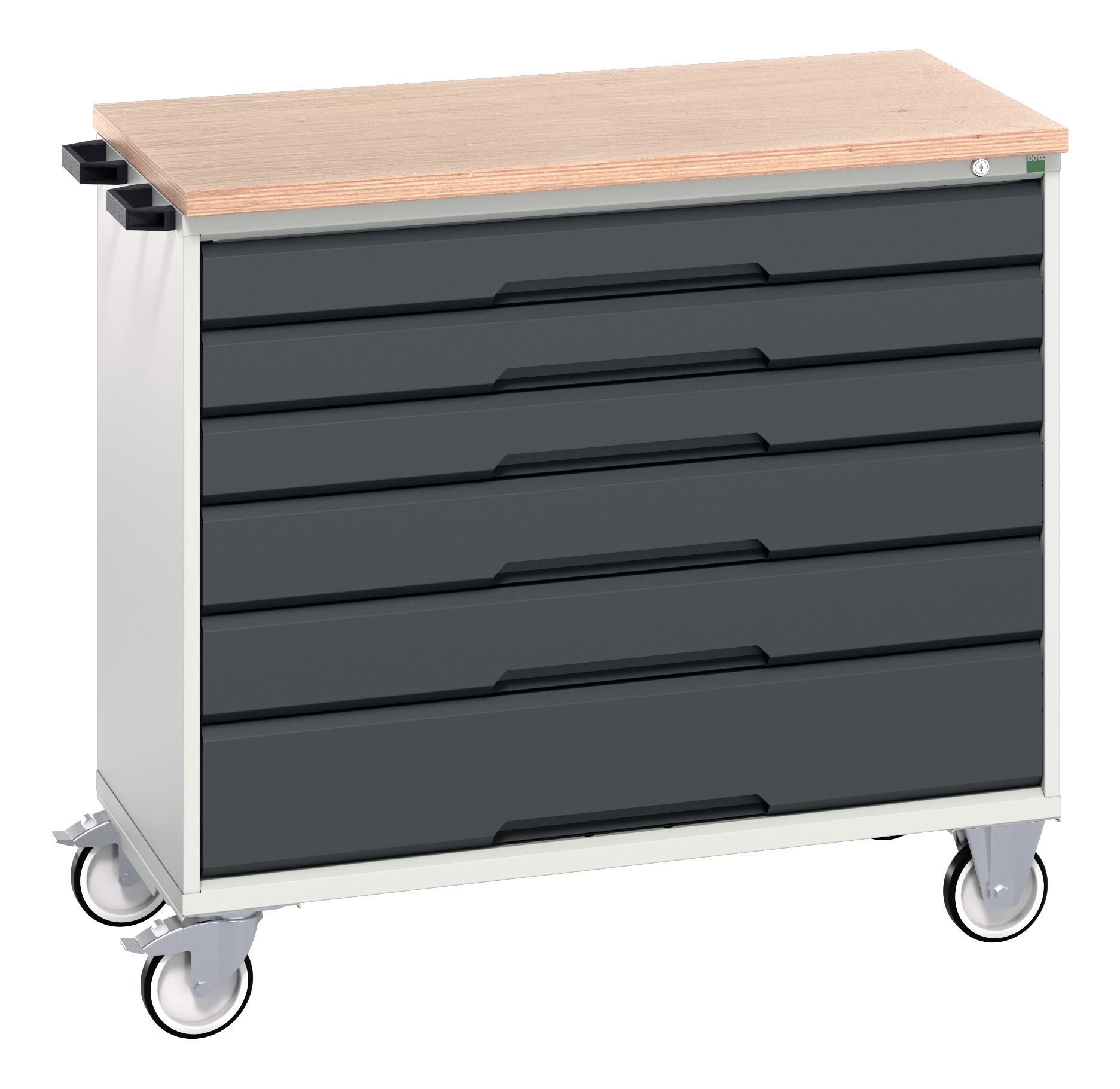 Bott Verso Mobile Drawer Cabinet With 6 Drawers & Multiplex Top - 16927054.19