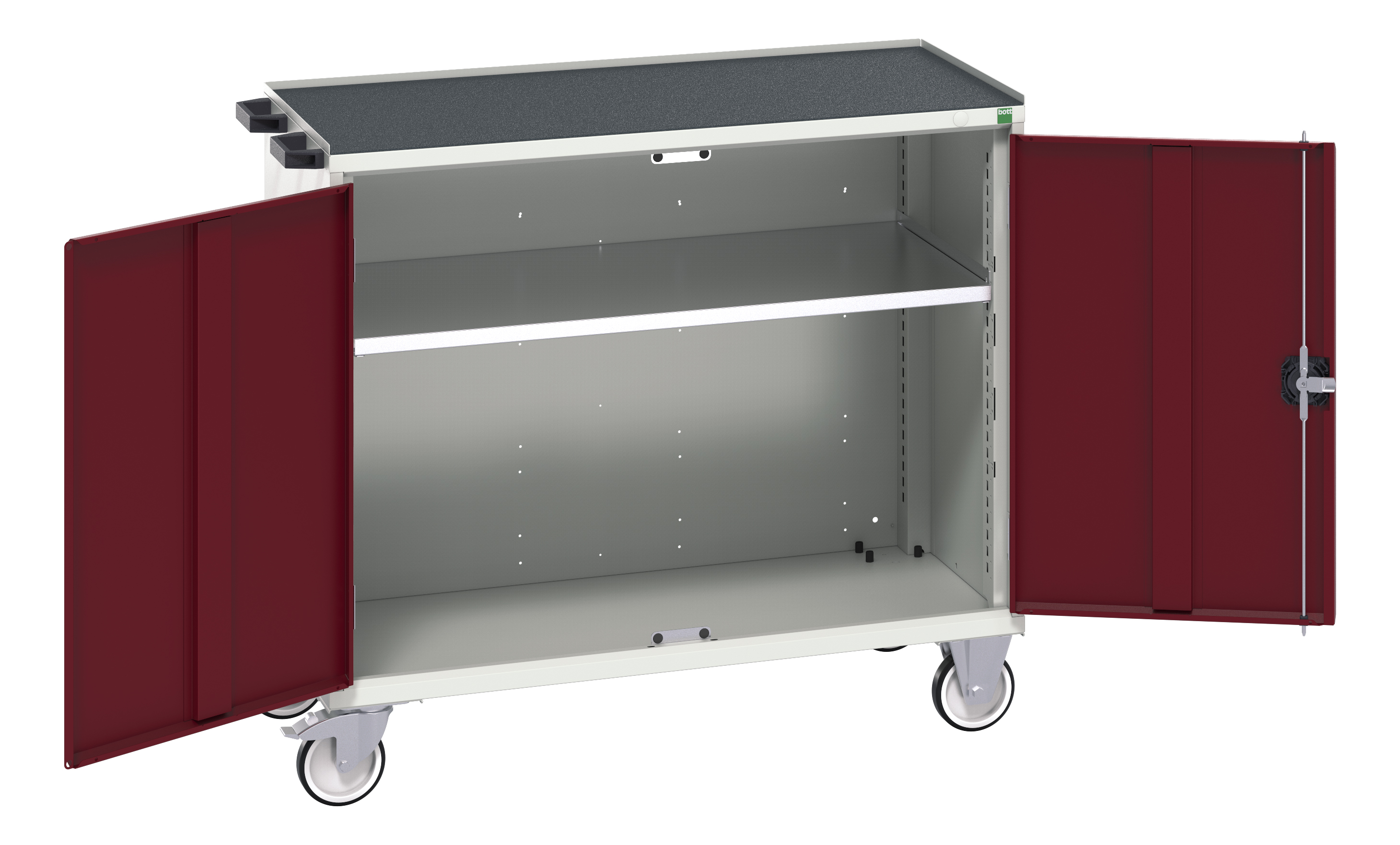 Bott Verso Mobile Cupboard With 1X Shelf & Top Tray With Mat - 16927064.24