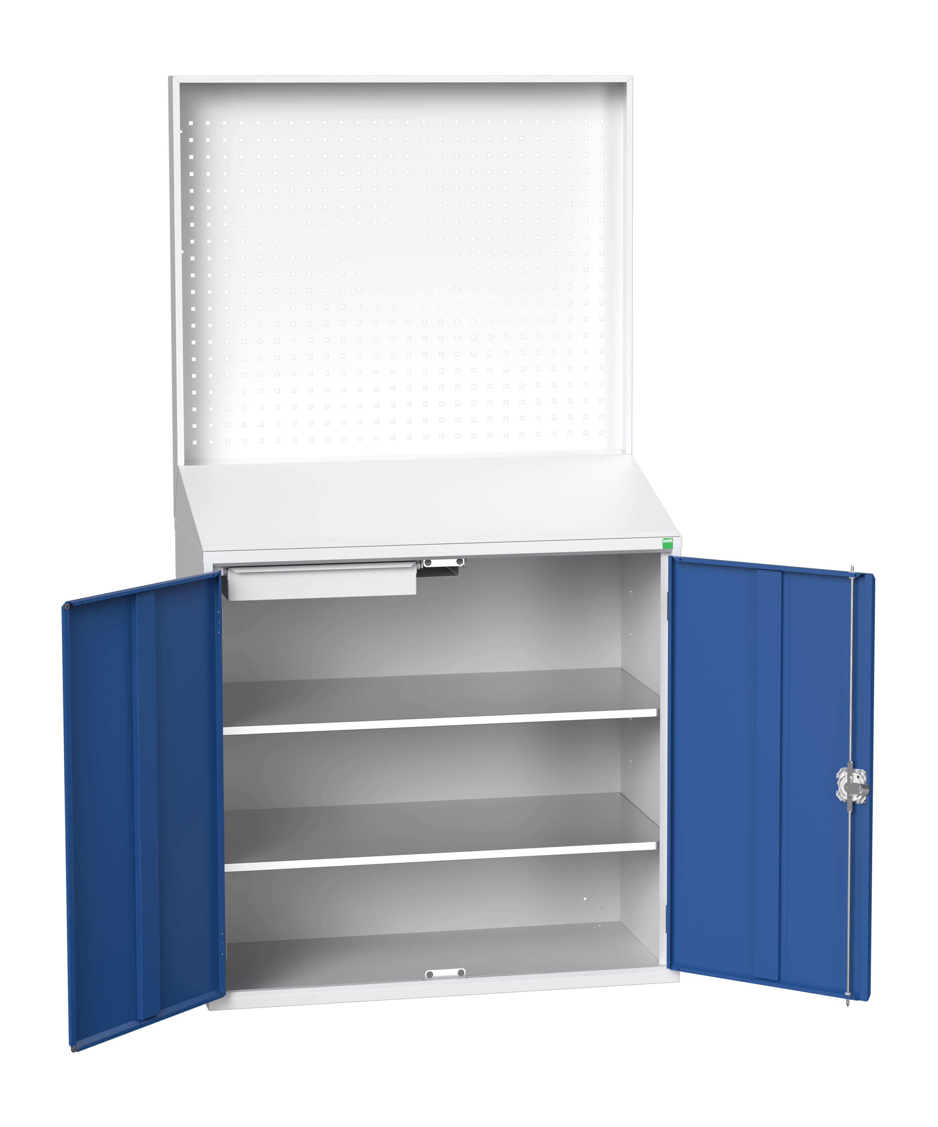 Bott Verso Economy Lectern Cupboard With Backpanel Perfo - 16929216.11