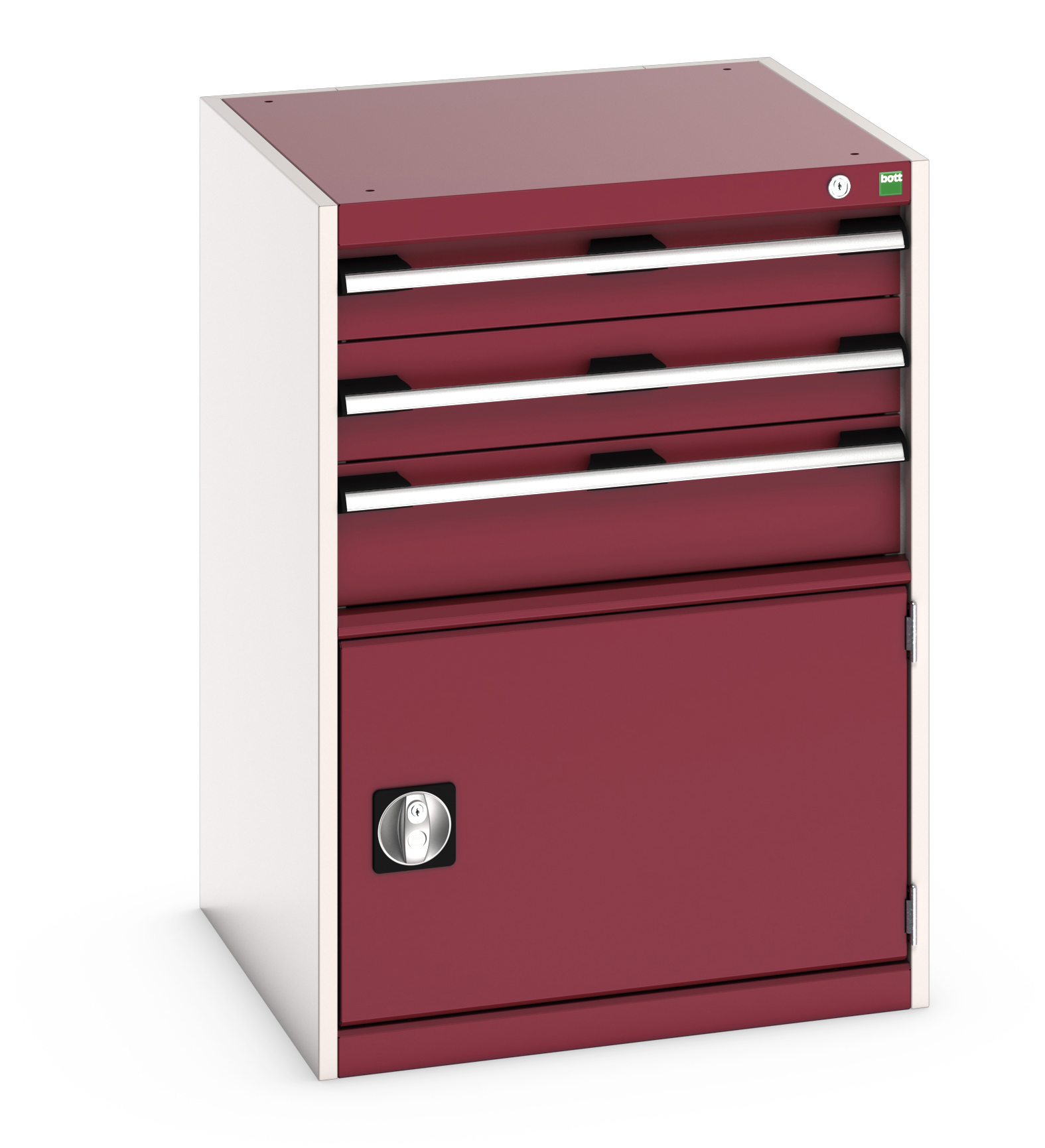 Bott Cubio Drawer-Door Cabinet With 3 Drawers / Cupboard - 40019043.24V