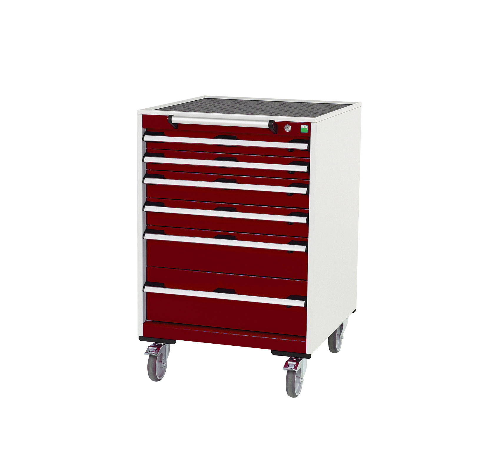 Bott Cubio Mobile Drawer Cabinet With 6 Drawers & Top Tray With Mat - 40402035.24V