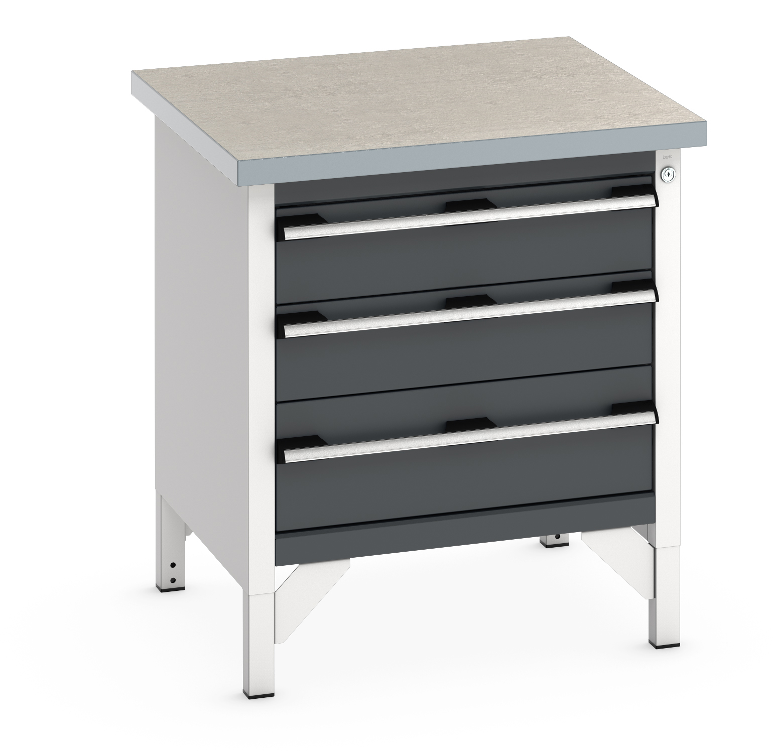 Bott Cubio Storage Bench With 3 Drawer Cabinet - 41002012.19V