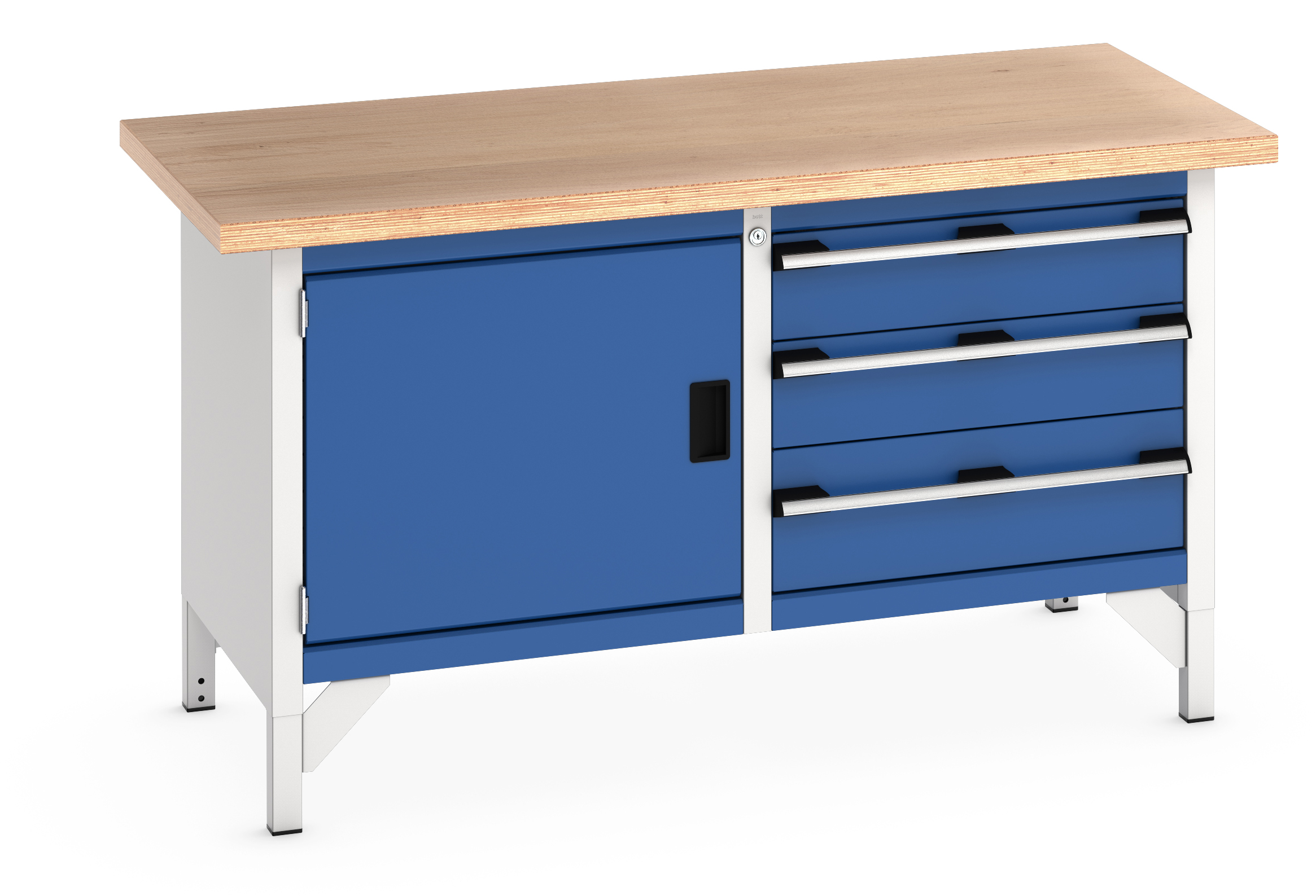 Bott Cubio Storage Bench With Full Cupboard / 3 Drawer Cabinet - 41002025.11V