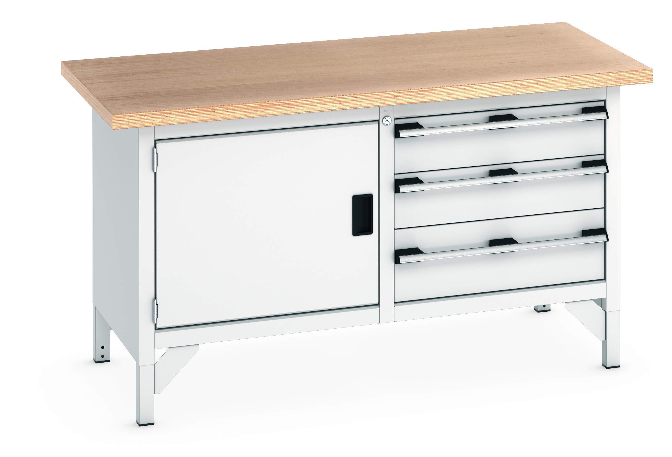 Bott Cubio Storage Bench With Full Cupboard / 3 Drawer Cabinet - 41002025.16V