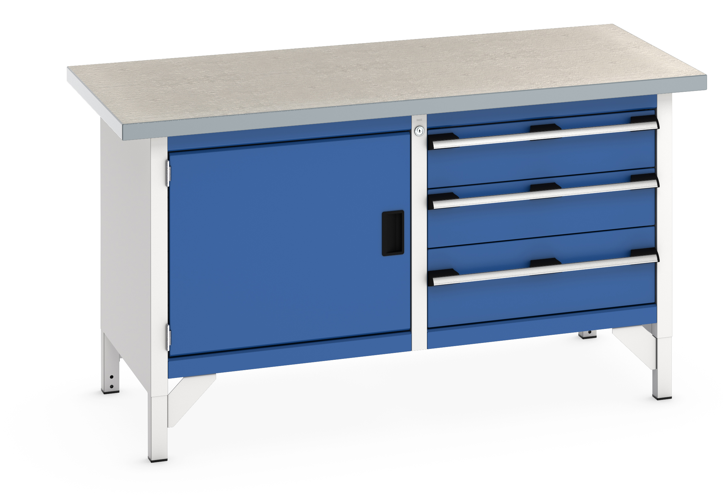 Bott Cubio Storage Bench With Full Cupboard / 3 Drawer Cabinet - 41002027.11V