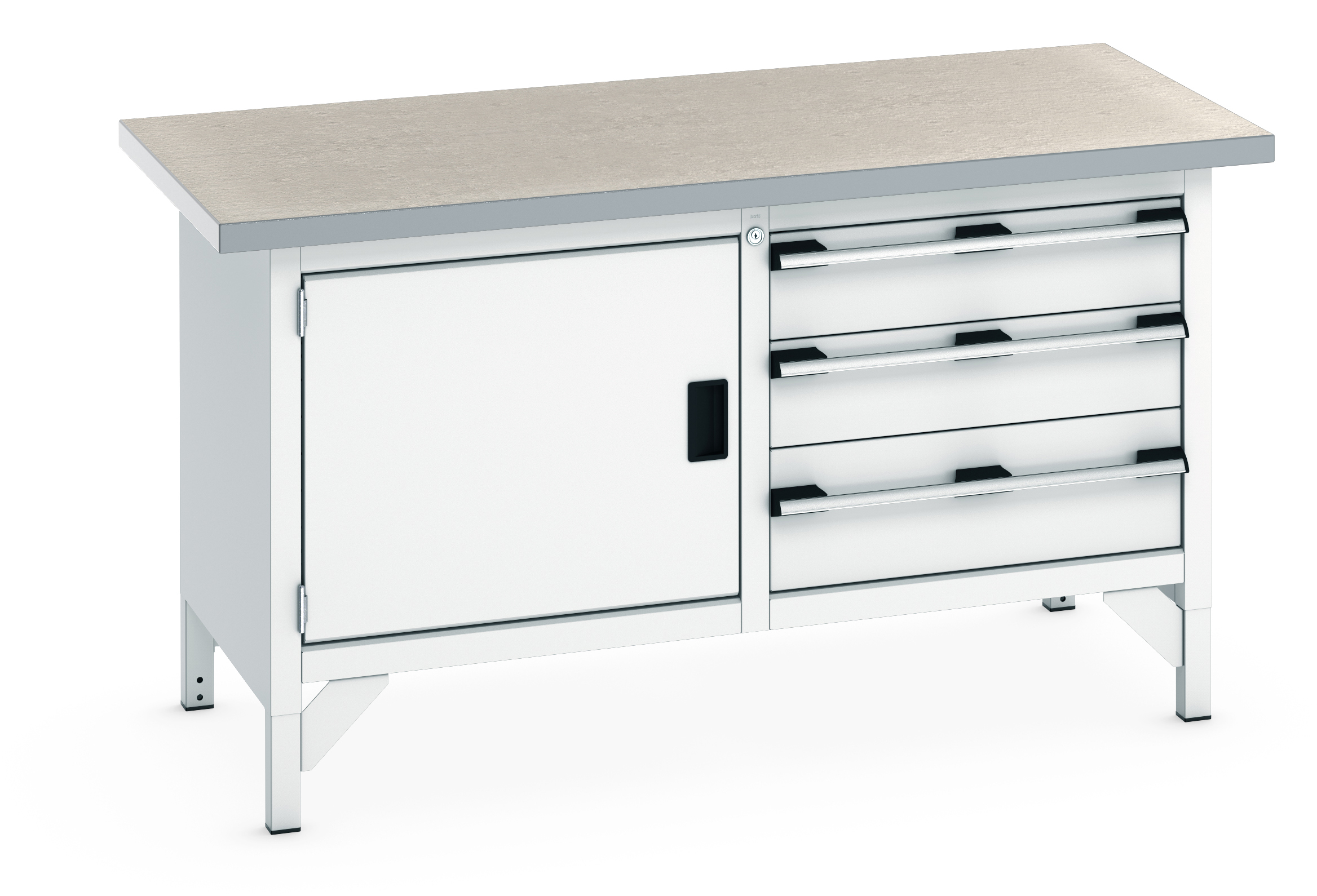Bott Cubio Storage Bench With Full Cupboard / 3 Drawer Cabinet - 41002027.16V