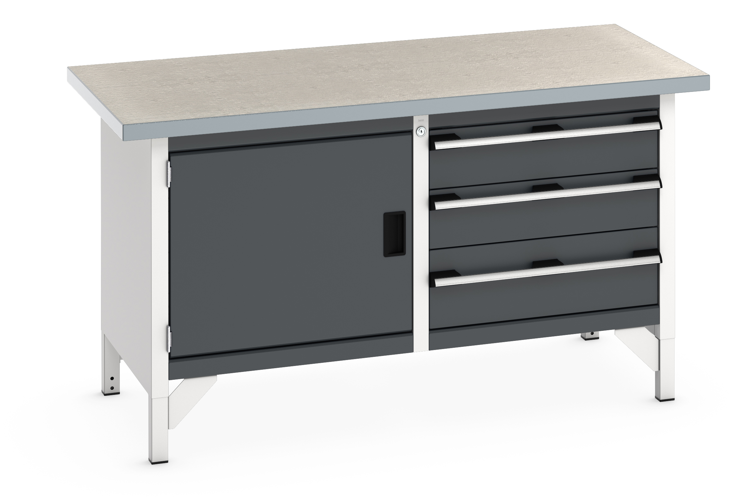 Bott Cubio Storage Bench With Full Cupboard / 3 Drawer Cabinet - 41002027.19V