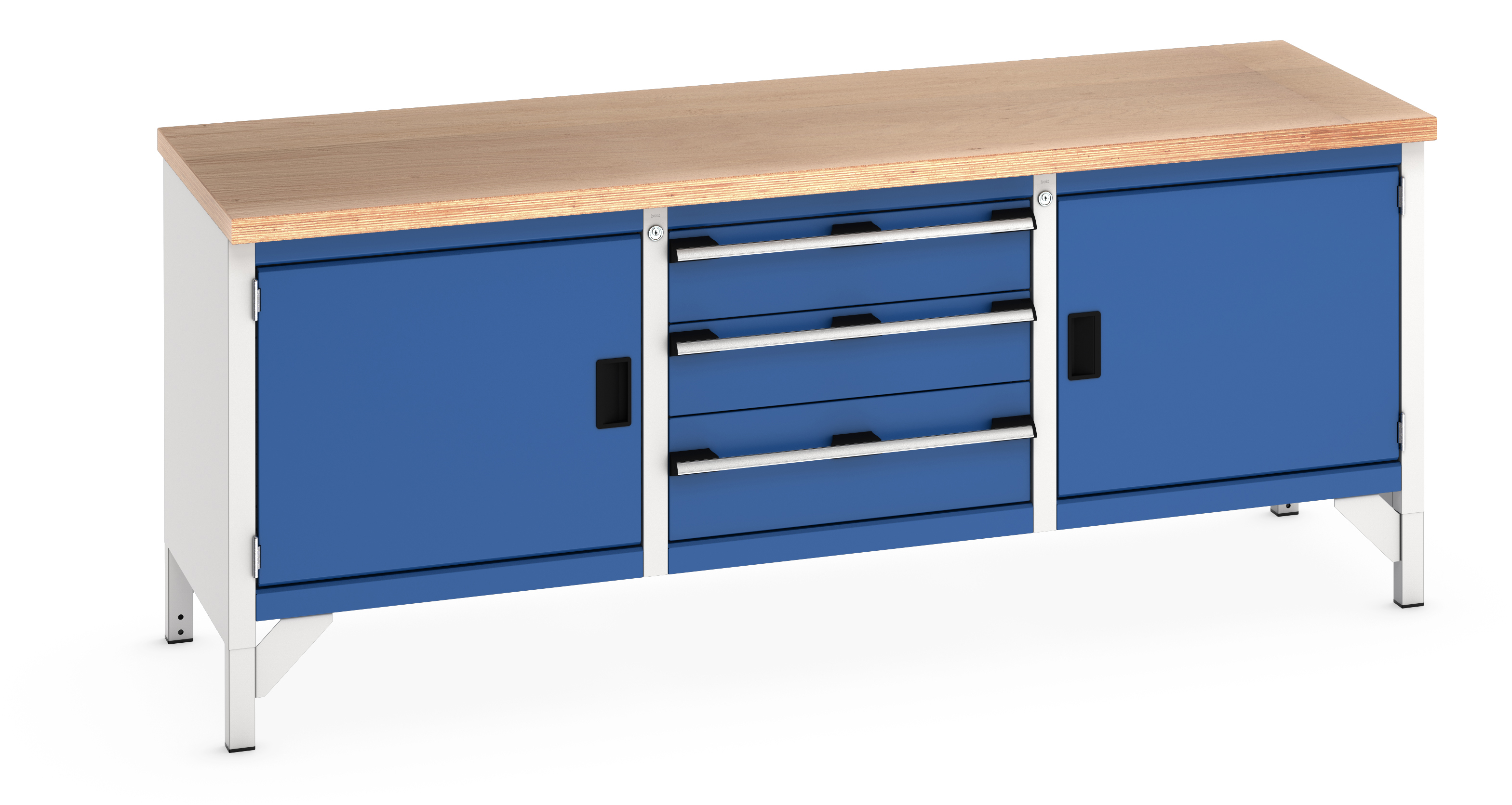 Bott Cubio Storage Bench With Full Cupboard / 3 Drawer Cabinet / Full Cupboard - 41002055.11V