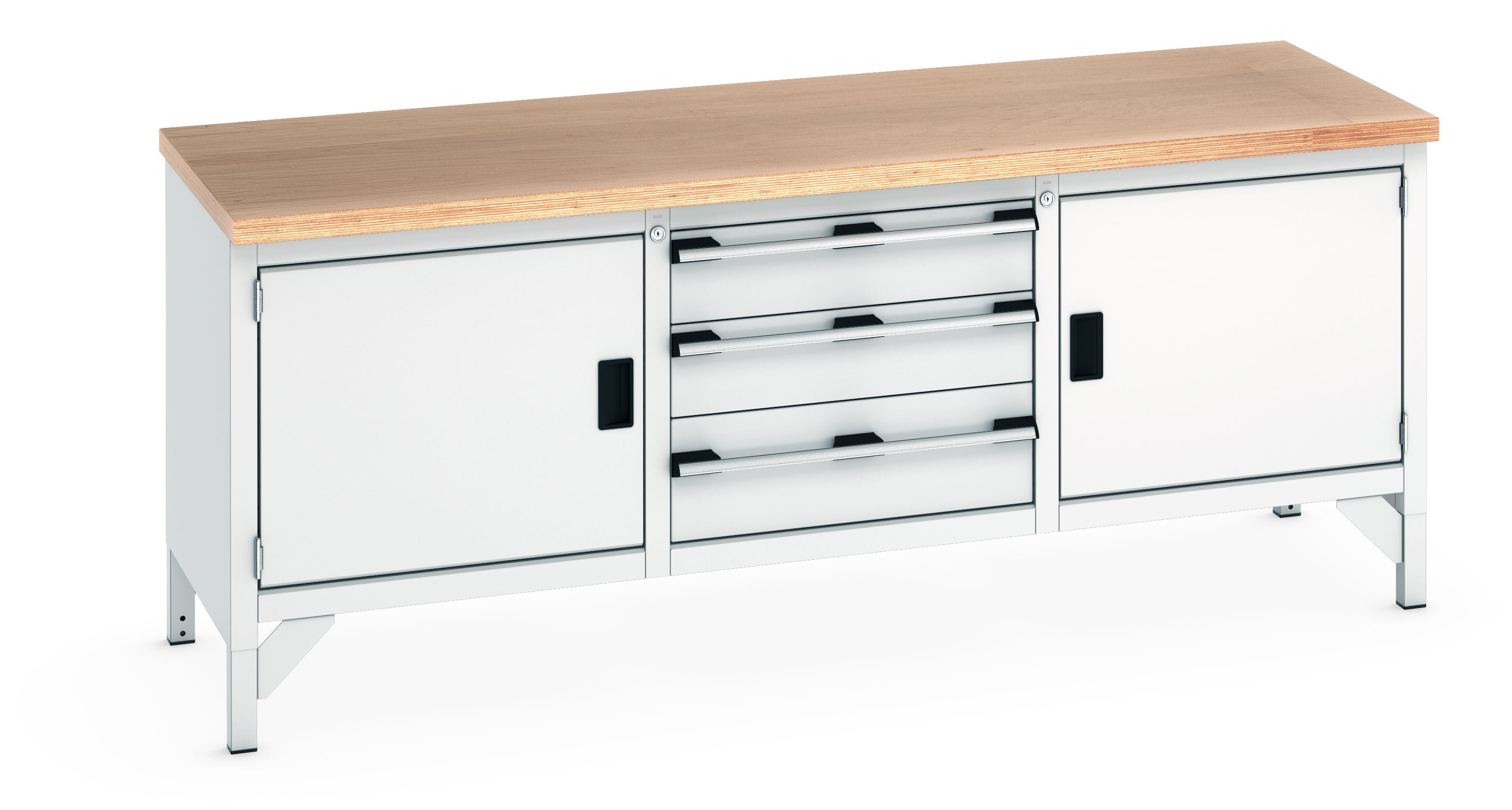 Bott Cubio Storage Bench With Full Cupboard / 3 Drawer Cabinet / Full Cupboard - 41002055.16V