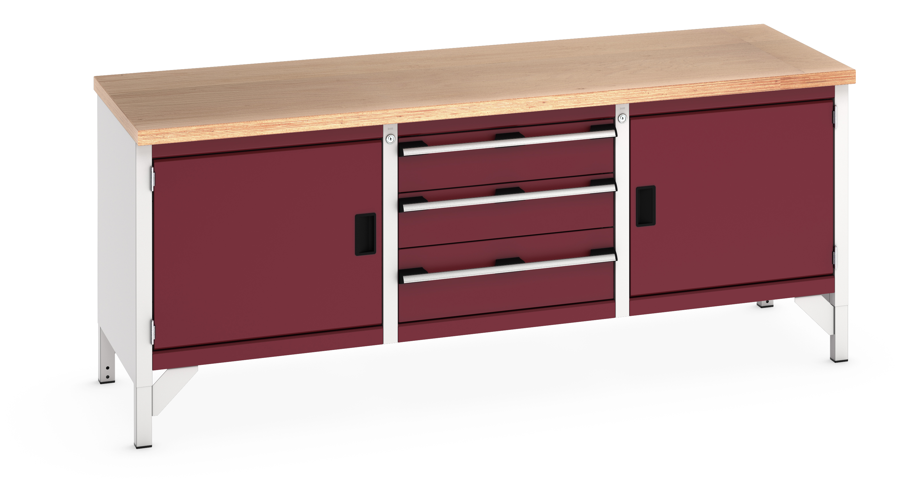 Bott Cubio Storage Bench With Full Cupboard / 3 Drawer Cabinet / Full Cupboard - 41002055.24V
