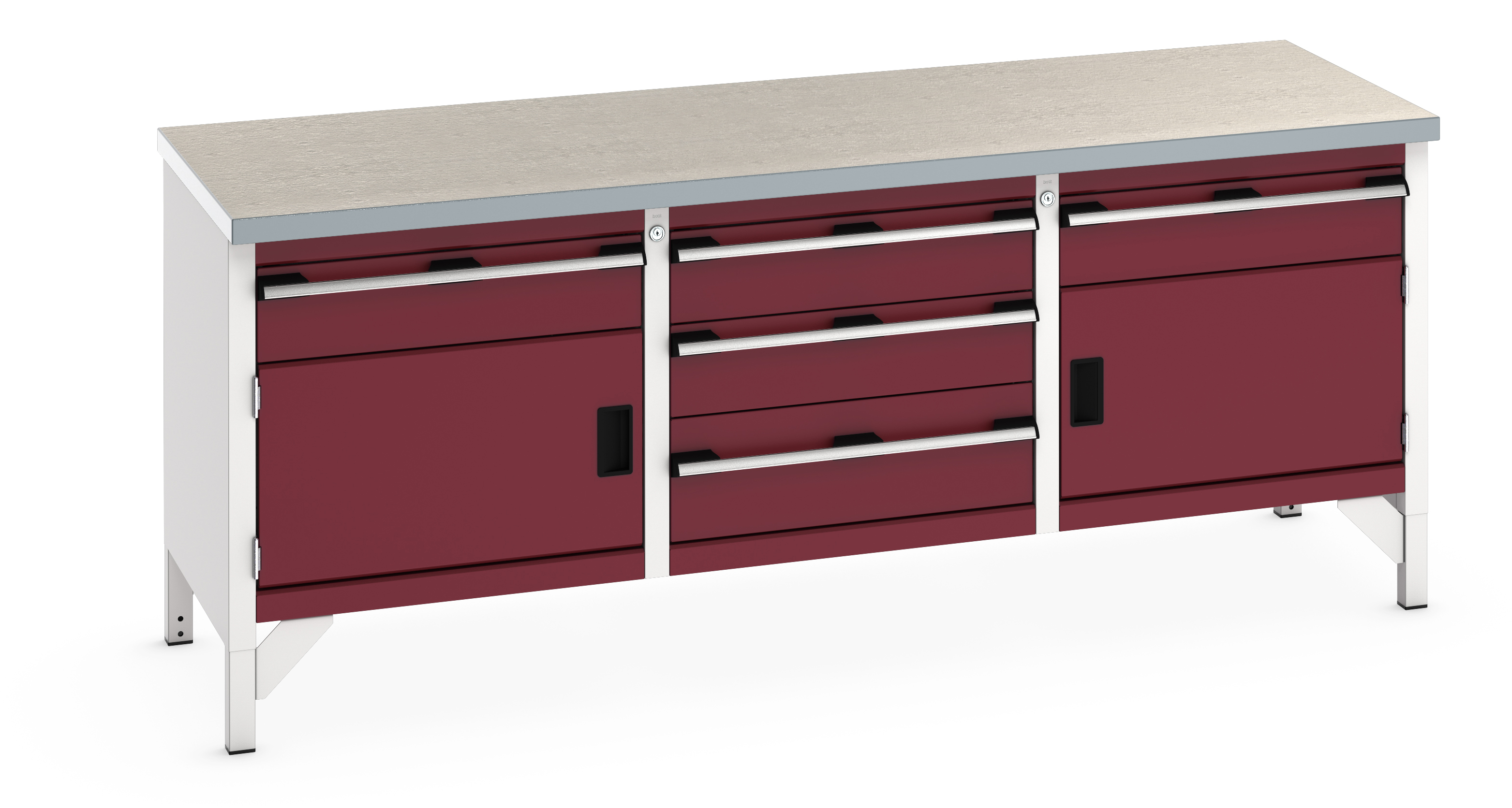 Bott Cubio Storage Bench With 1 Drawer-Door Cabinet / 3 Drawer Cabinet / 1 Drawer-Door Cabinet - 41002066.24V