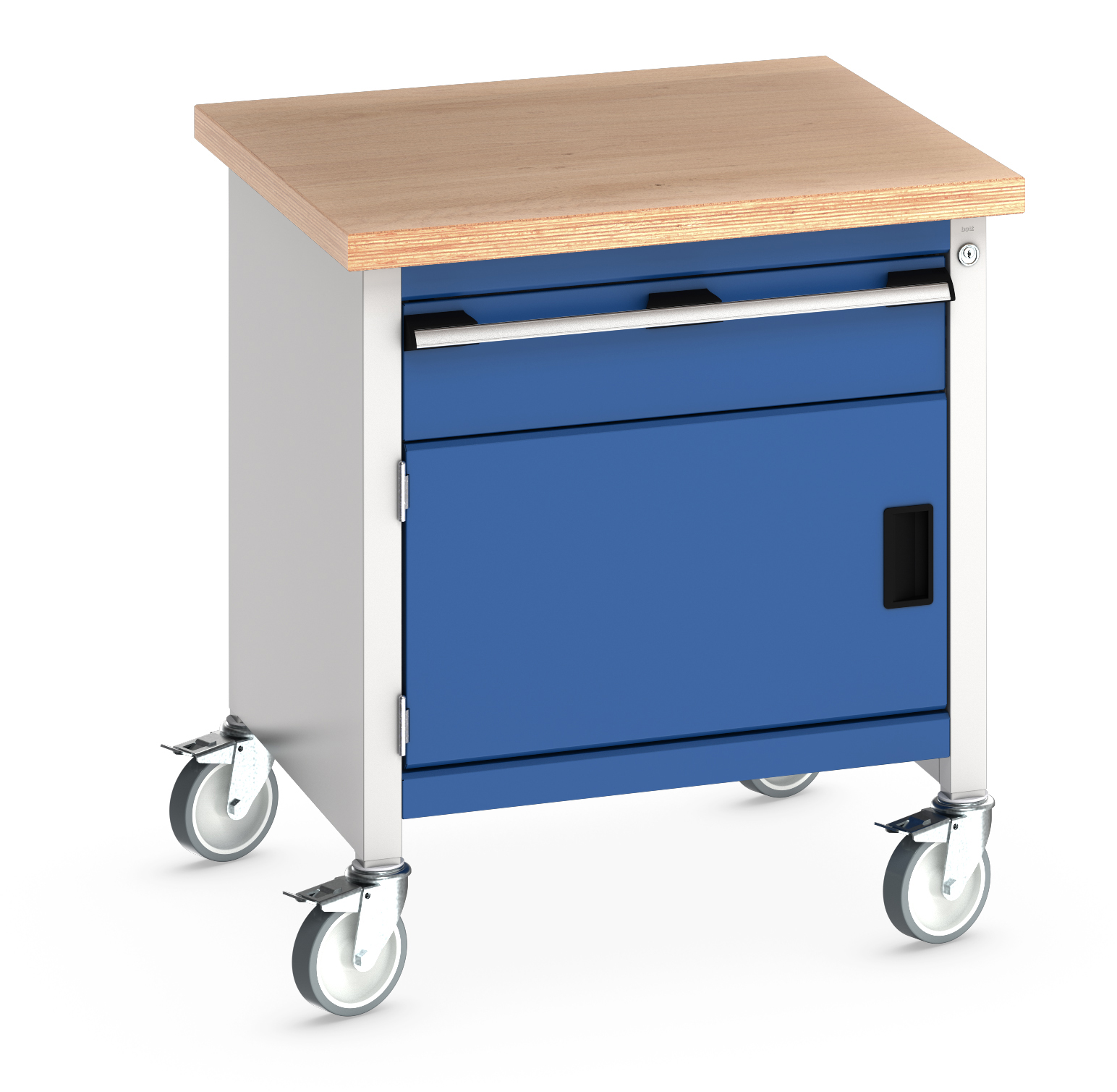 Bott Cubio Mobile Storage Bench With 1 Drawer - Full Cupboard - 41002088.11V