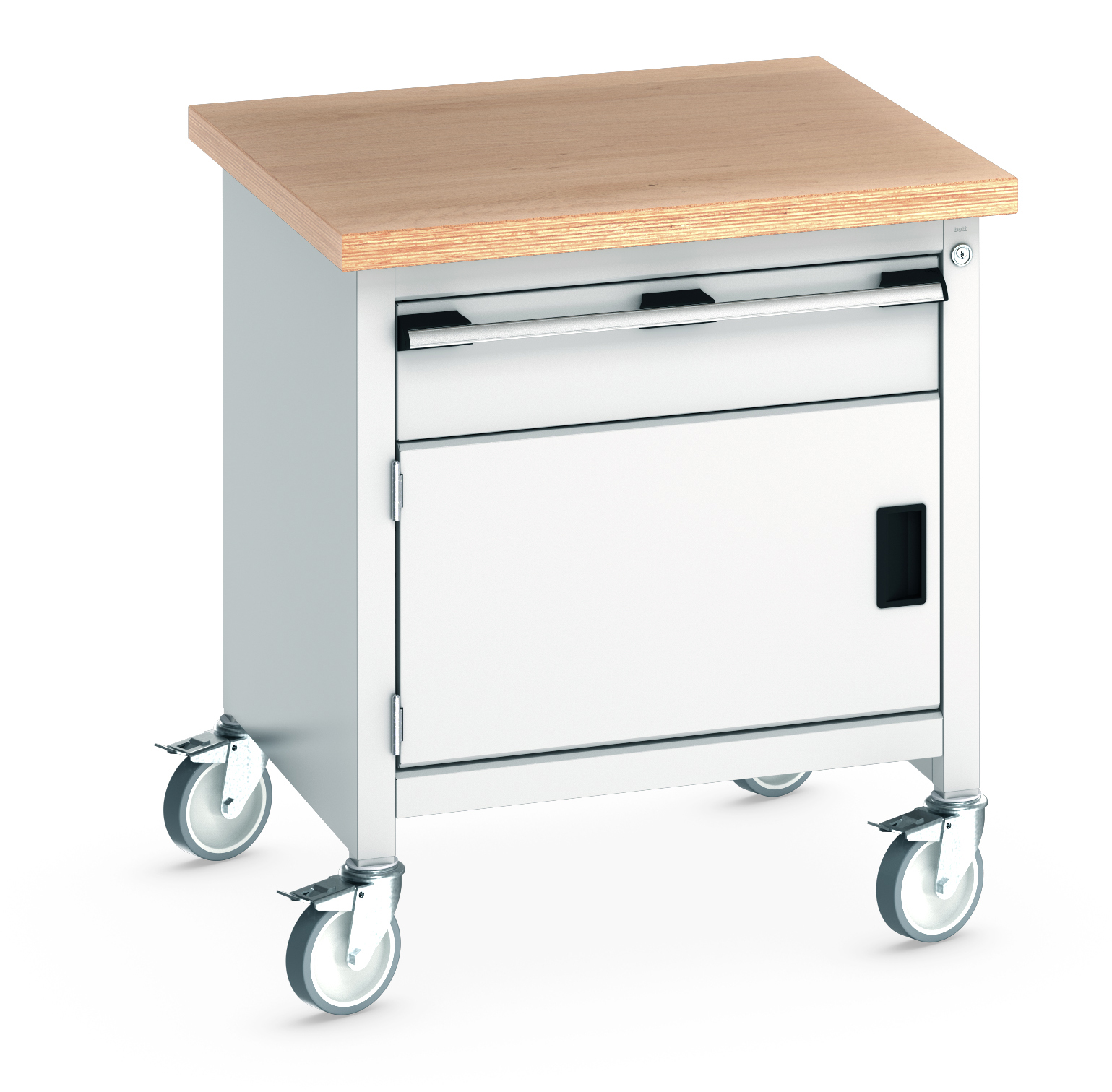 Bott Cubio Mobile Storage Bench With 1 Drawer - Full Cupboard - 41002088.16V