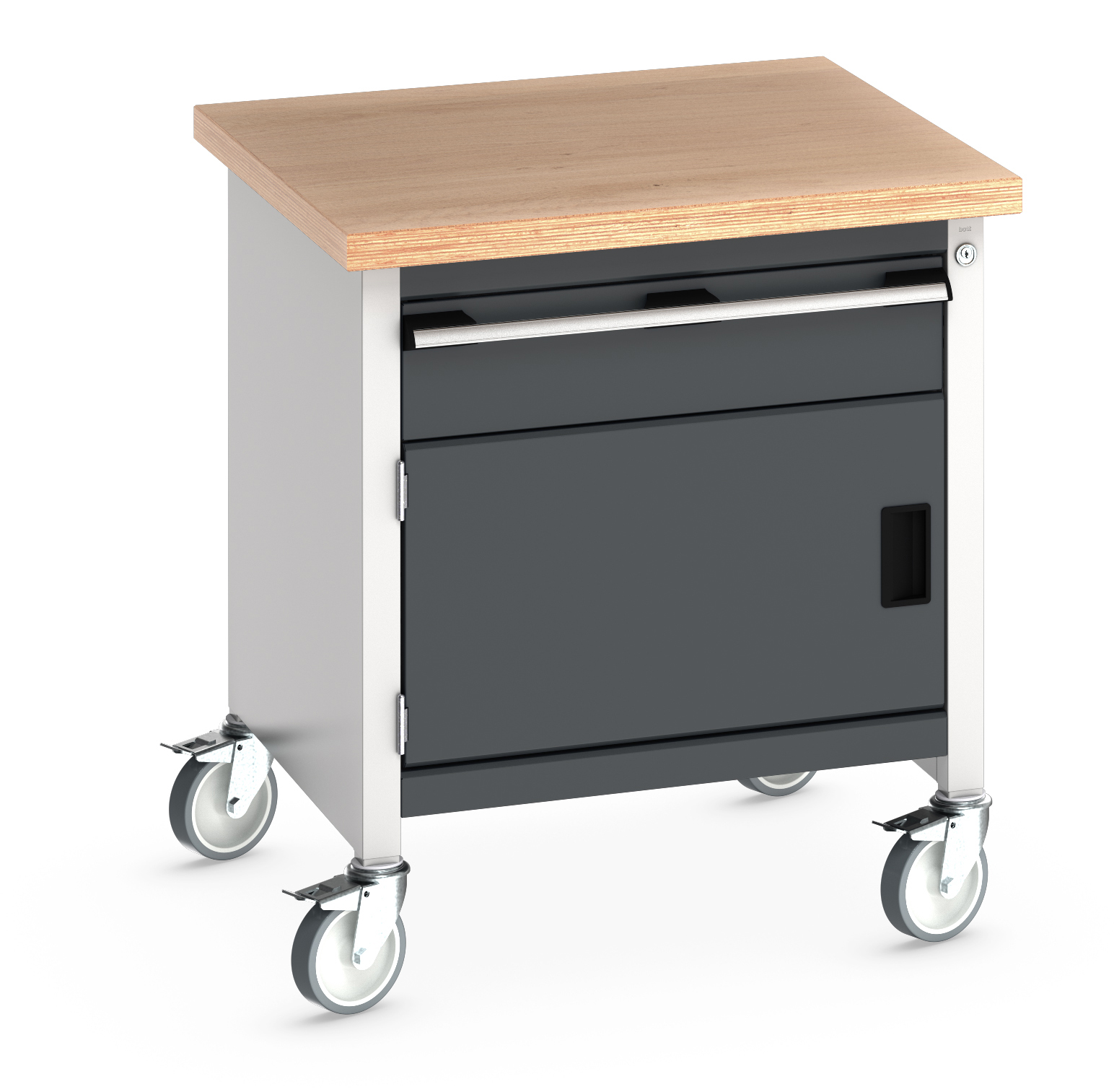Bott Cubio Mobile Storage Bench With 1 Drawer - Full Cupboard - 41002088.19V