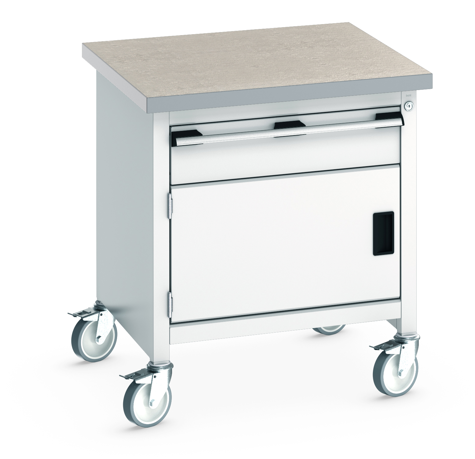 Bott Cubio Mobile Storage Bench With 1 Drawer - Full Cupboard - 41002090.16V