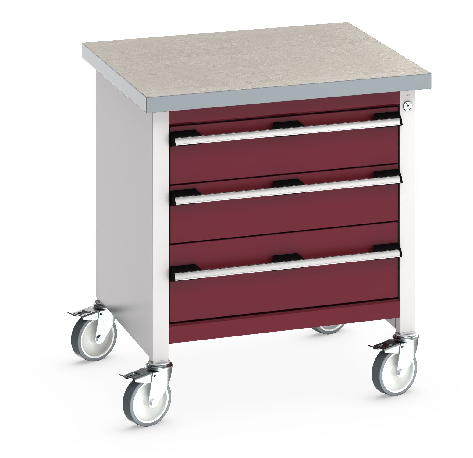 Bott Cubio Mobile Storage Bench With 3 Drawer Cabinet - 41002093.24V
