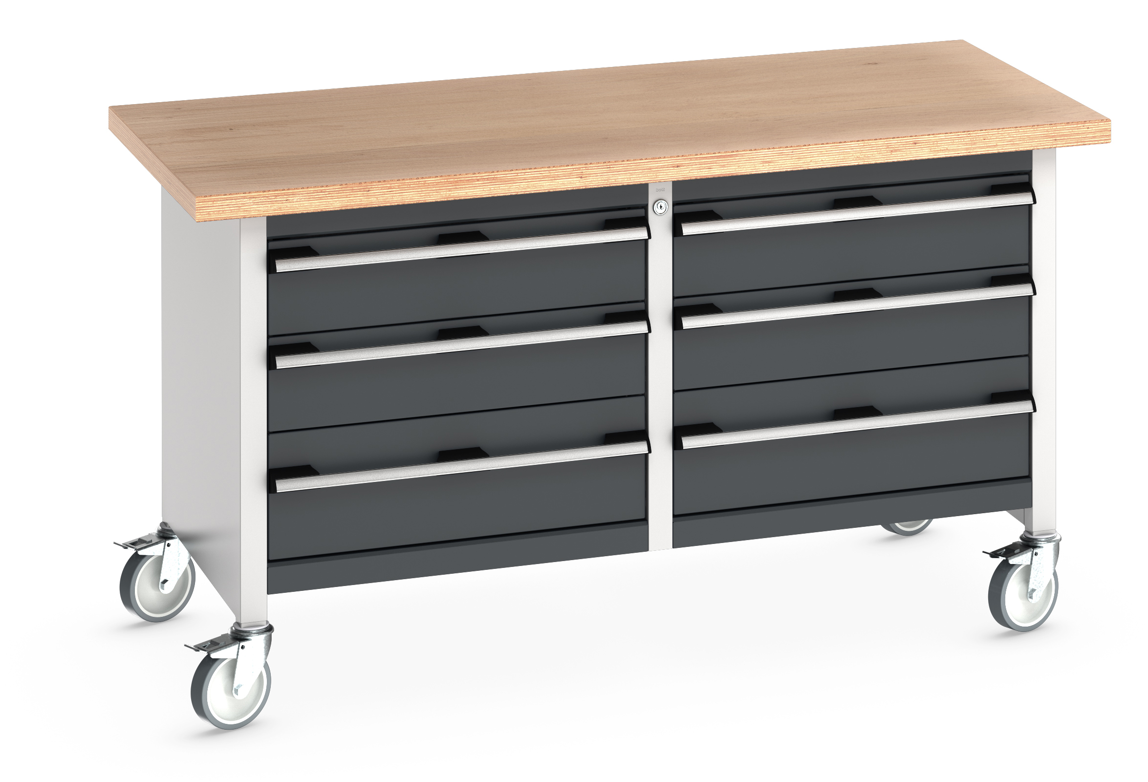 Bott Cubio Mobile Storage Bench With 3 Drawer Cabinet / 3 Drawer Cabinet - 41002106.19V