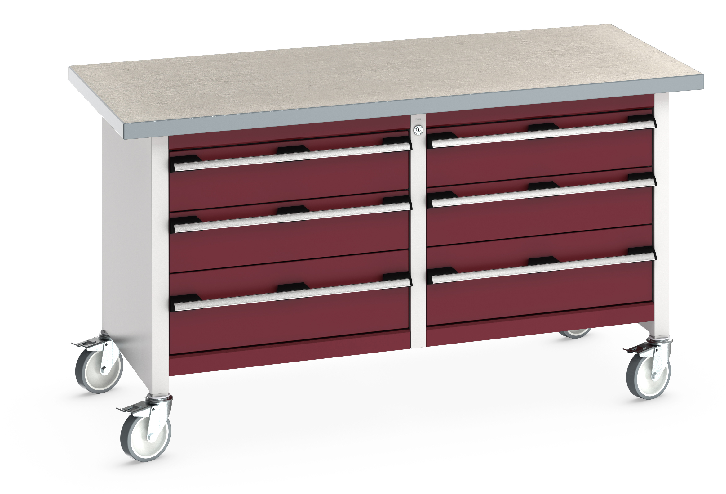 Bott Cubio Mobile Storage Bench With 3 Drawer Cabinet / 3 Drawer Cabinet - 41002108.24V