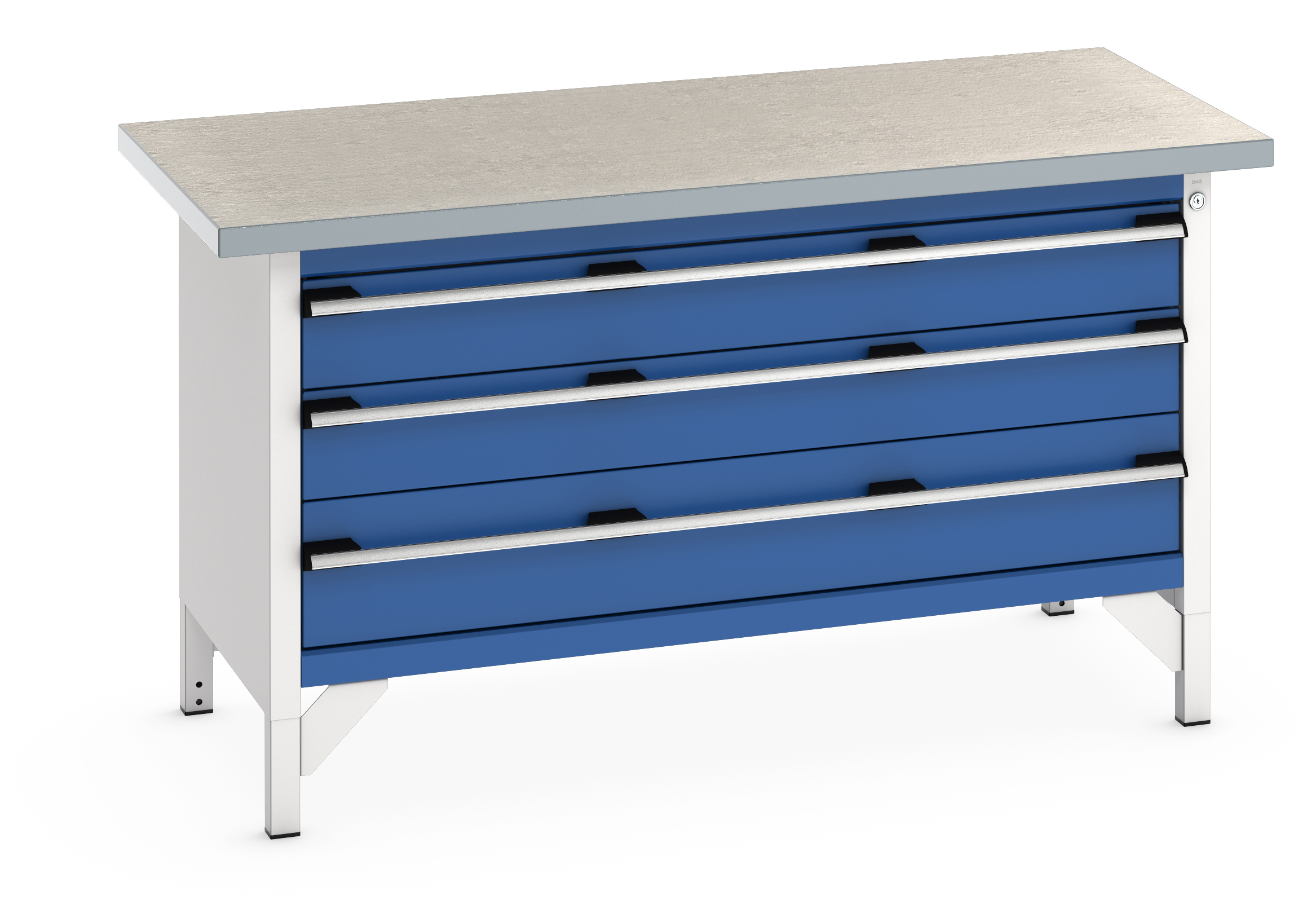 Bott Cubio Storage Bench With Full Width 3 Drawer Cabinet - 41002170.11V