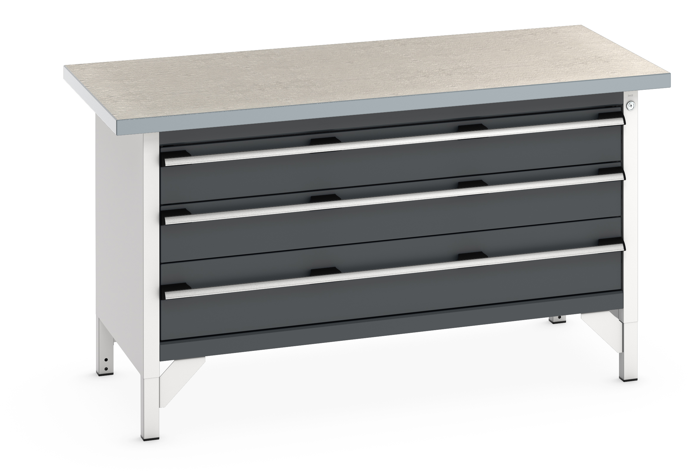 Bott Cubio Storage Bench With Full Width 3 Drawer Cabinet - 41002170.19V