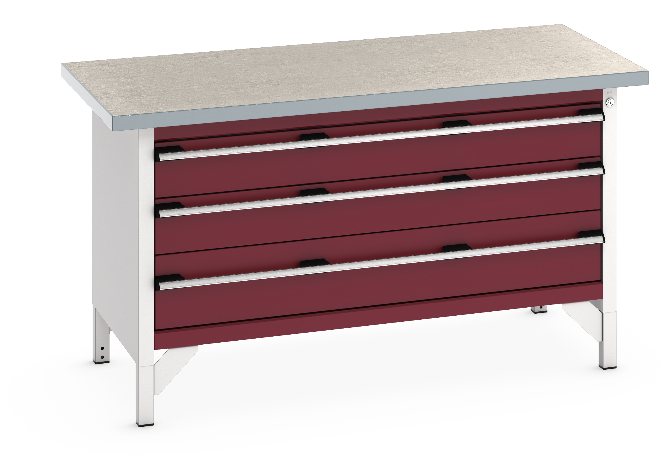 Bott Cubio Storage Bench With Full Width 3 Drawer Cabinet - 41002170.24V
