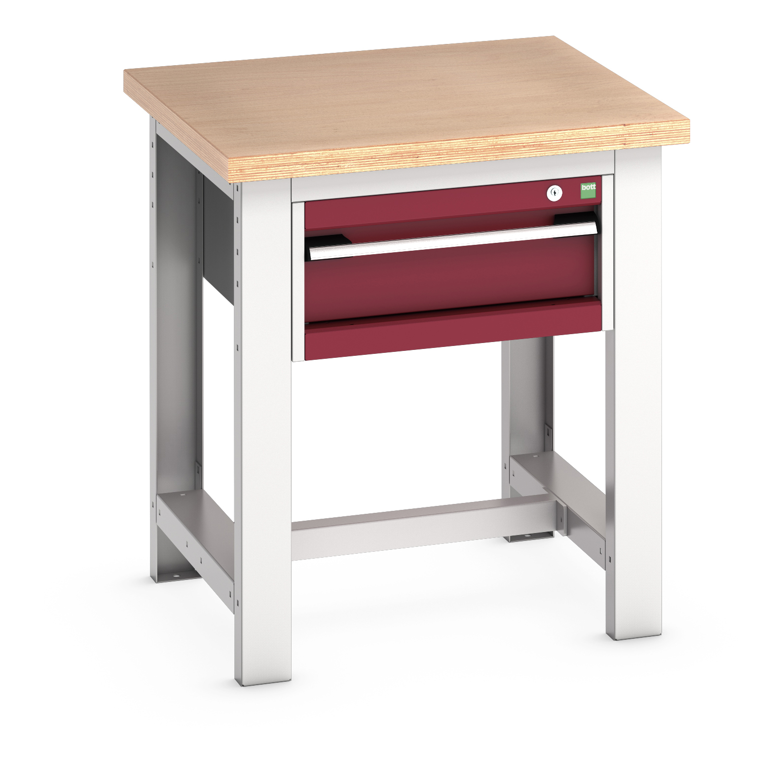 Bott Cubio Framework Workstand With 1 Drawer Cabinet - 41003521.24V