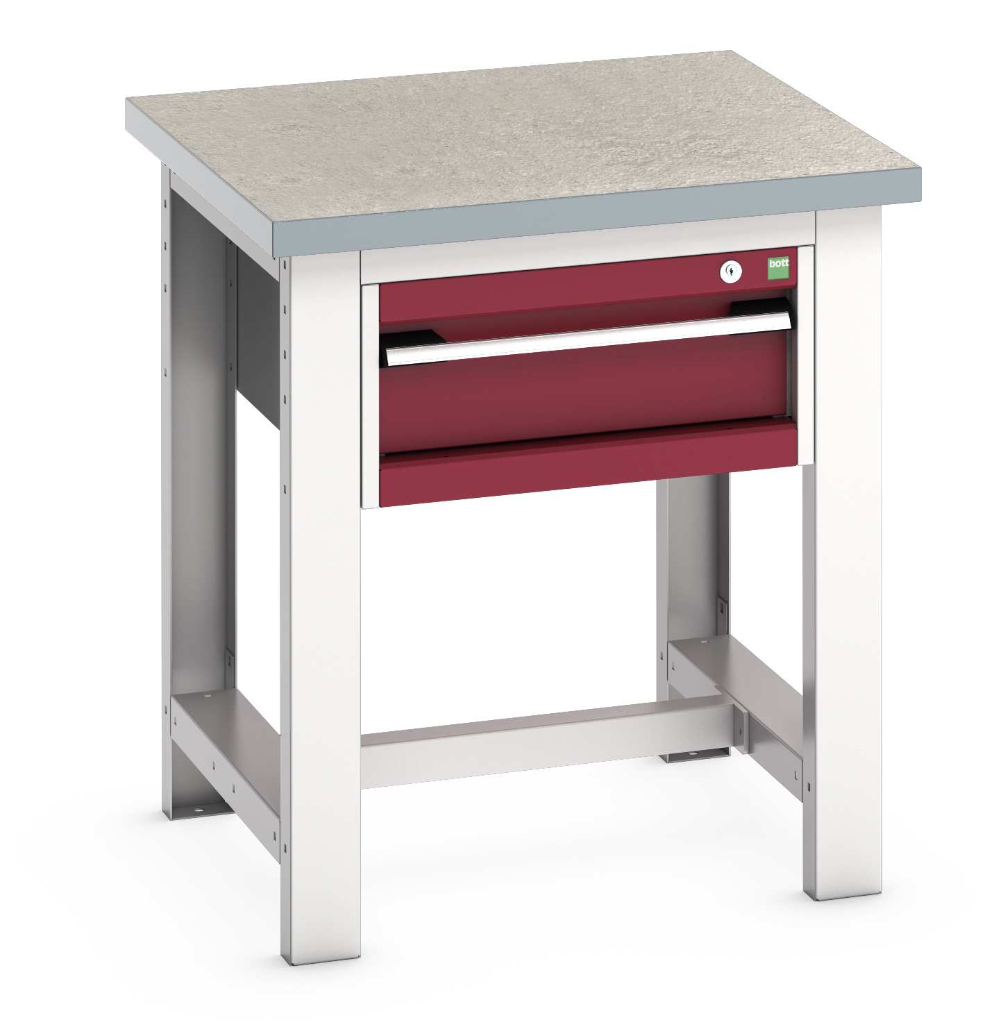 Bott Cubio Framework Workstand With 1 Drawer Cabinet - 41003523.24V