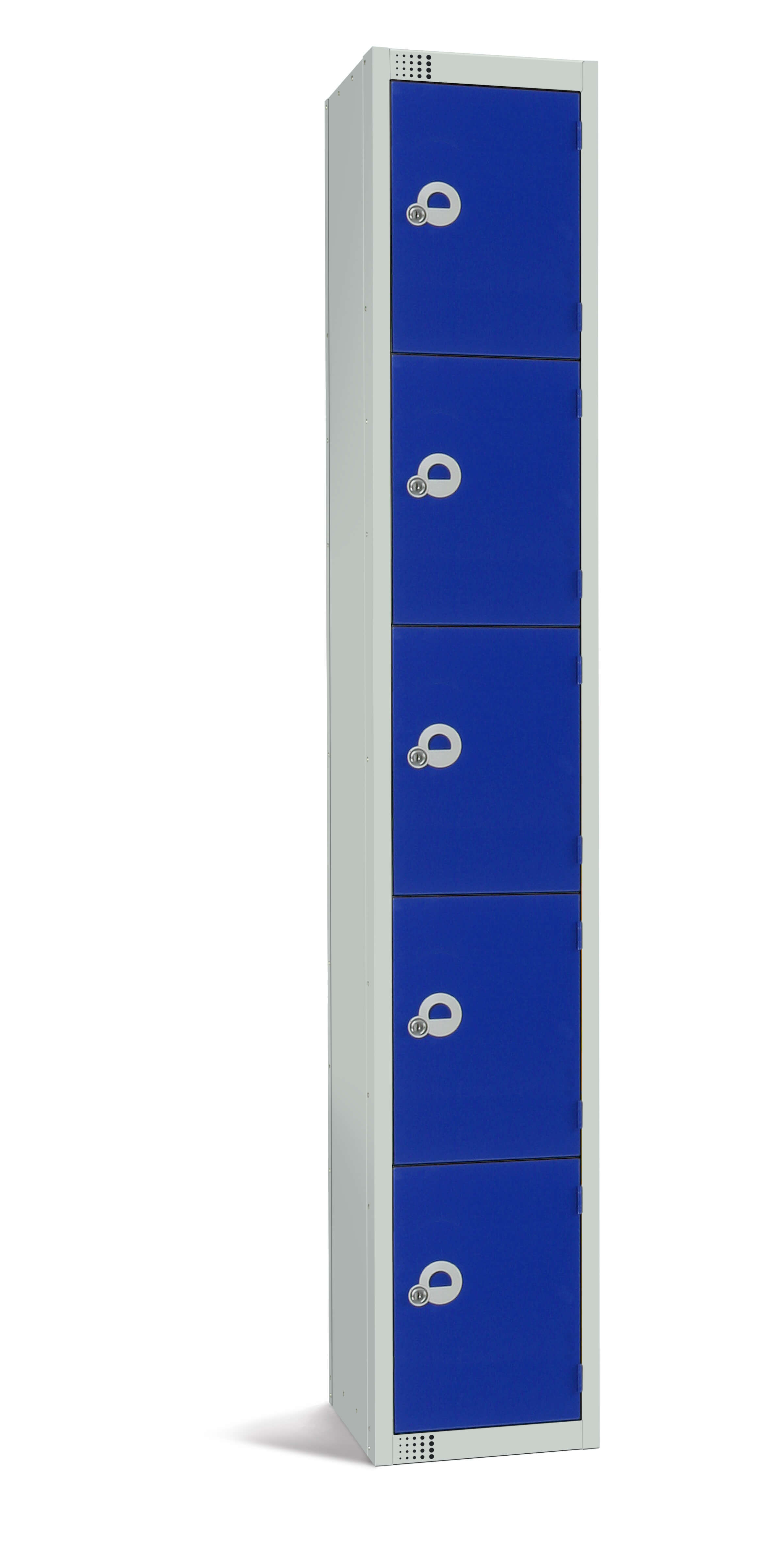 Elite Five Door Locker - Blue 1800x300x300mm