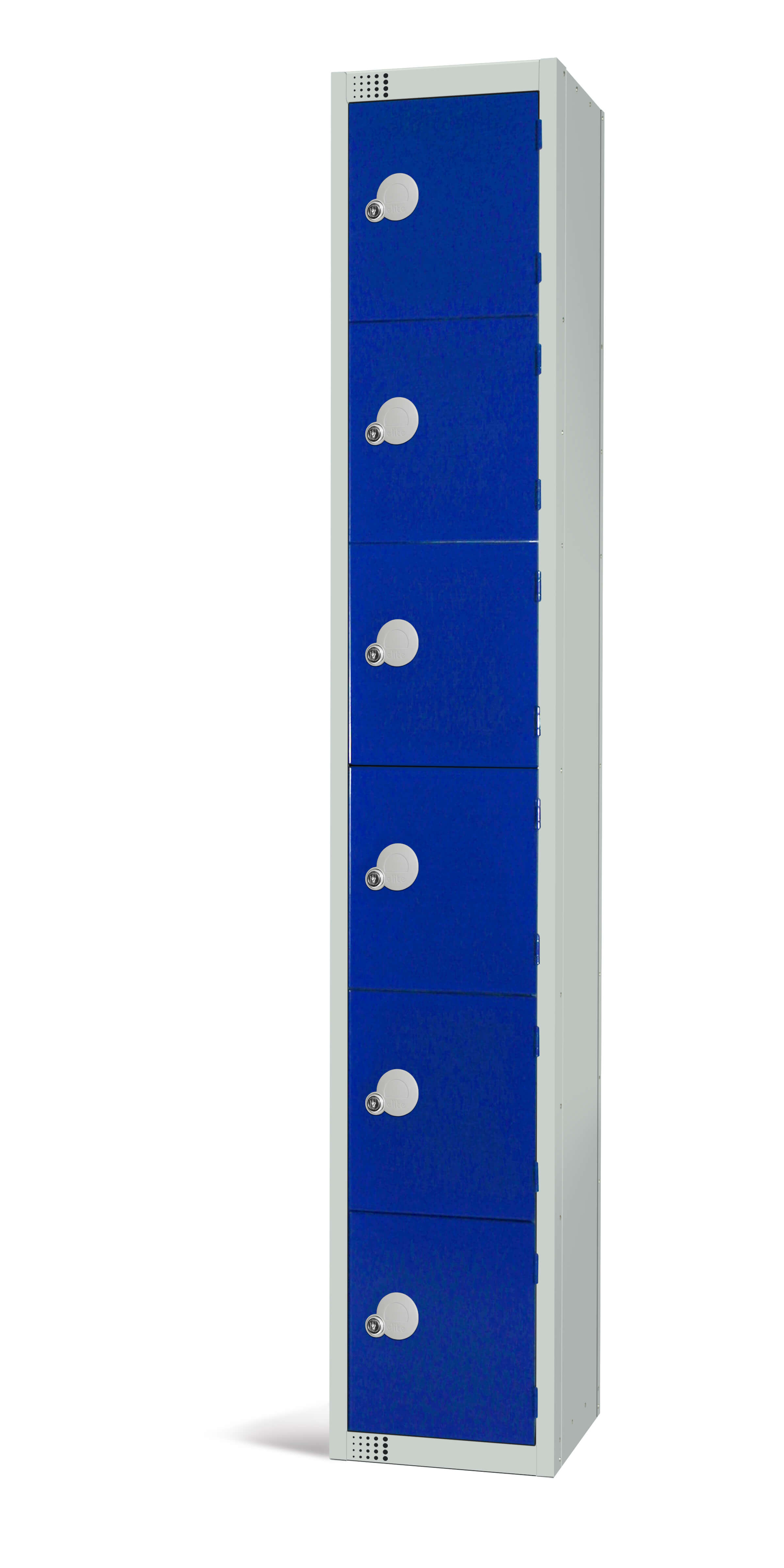 Elite Six Door Locker - Blue 1800x300x450mm