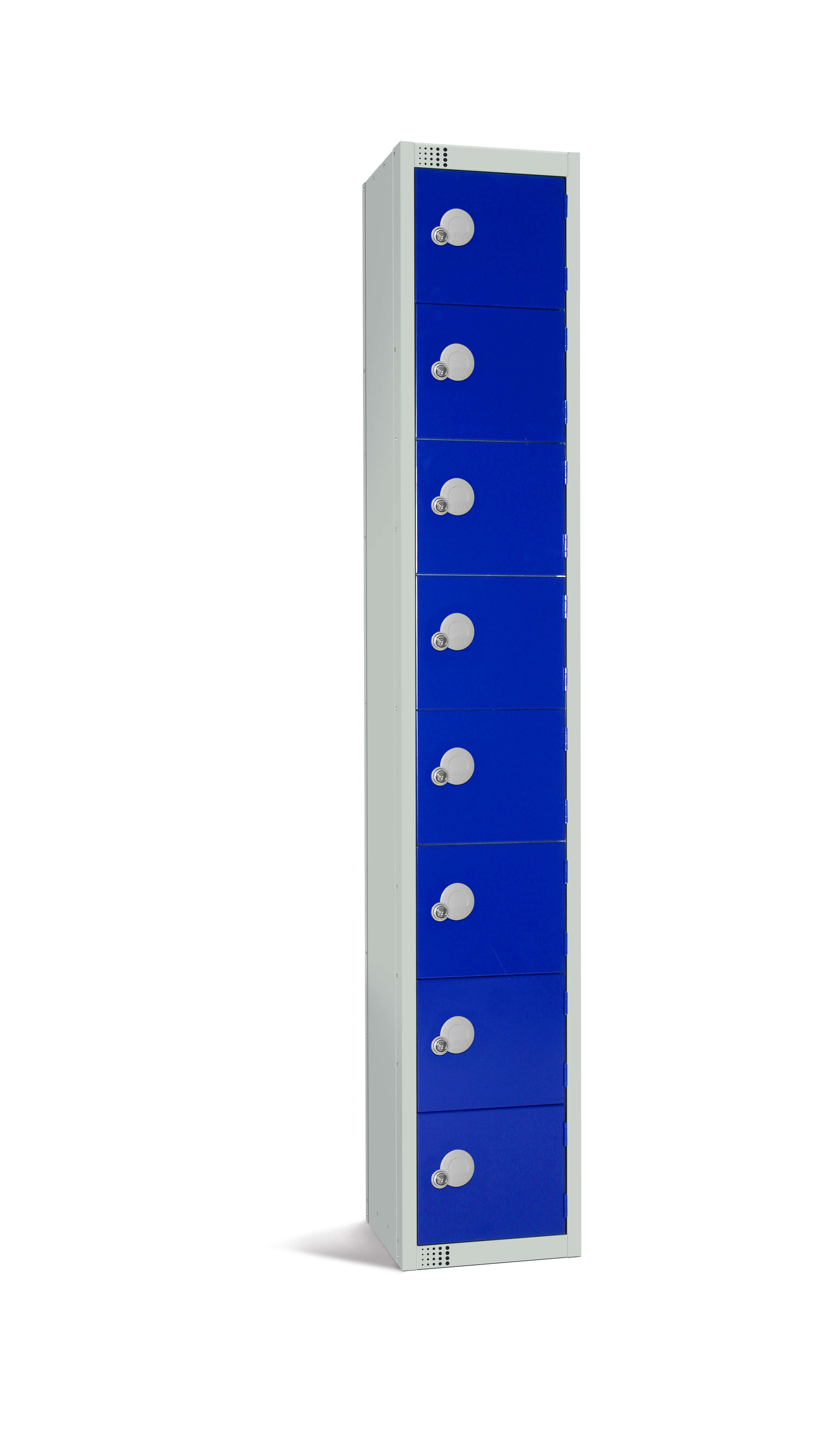 Elite Eight Door Locker - Blue 1800x300x450mm