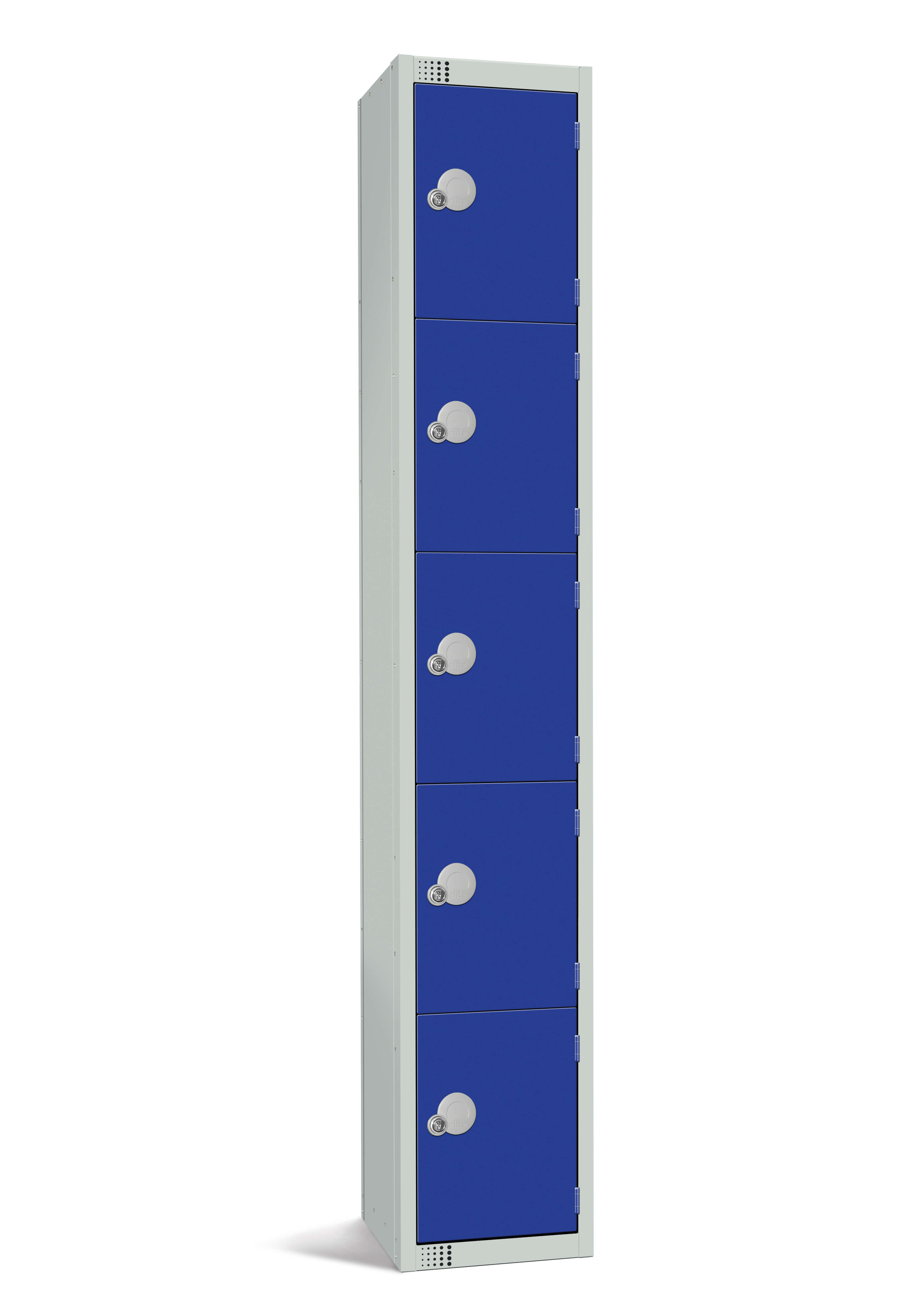 Elite Five Door Locker - Blue 1800x300x450mm