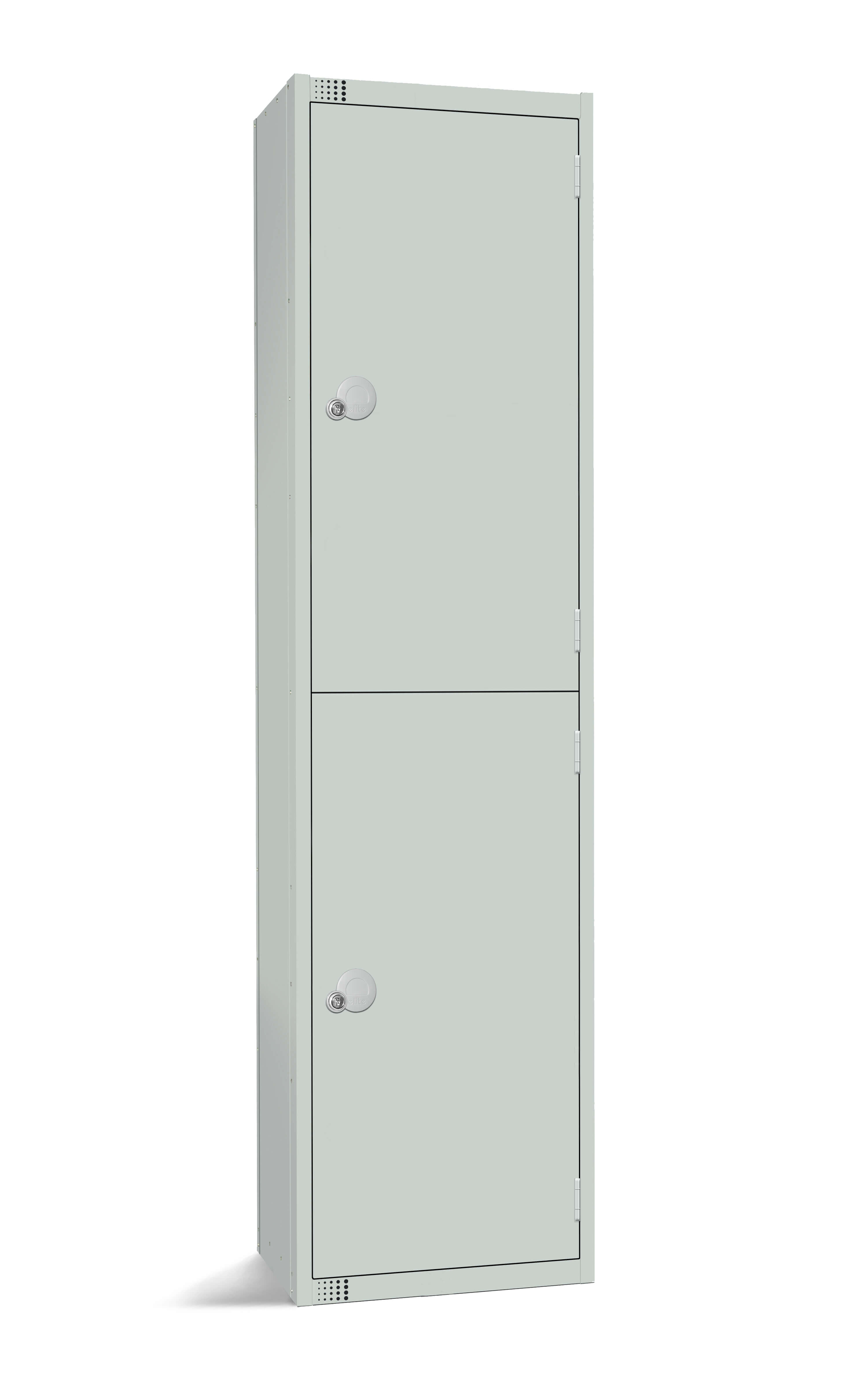 Elite Two Door Locker - Grey 1800x450x450mm