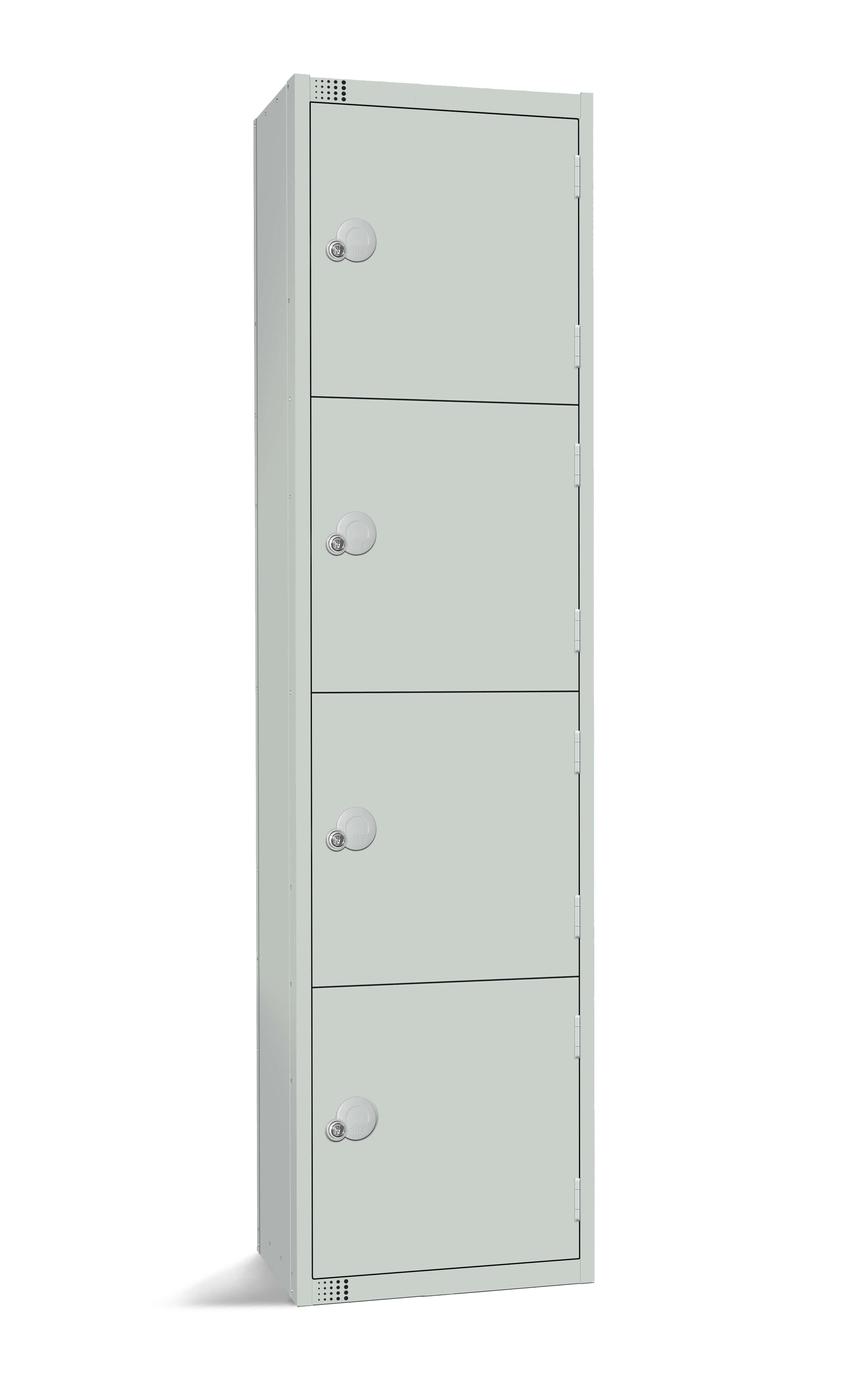 Elite Four Door Locker - Grey 1800x450x450mm