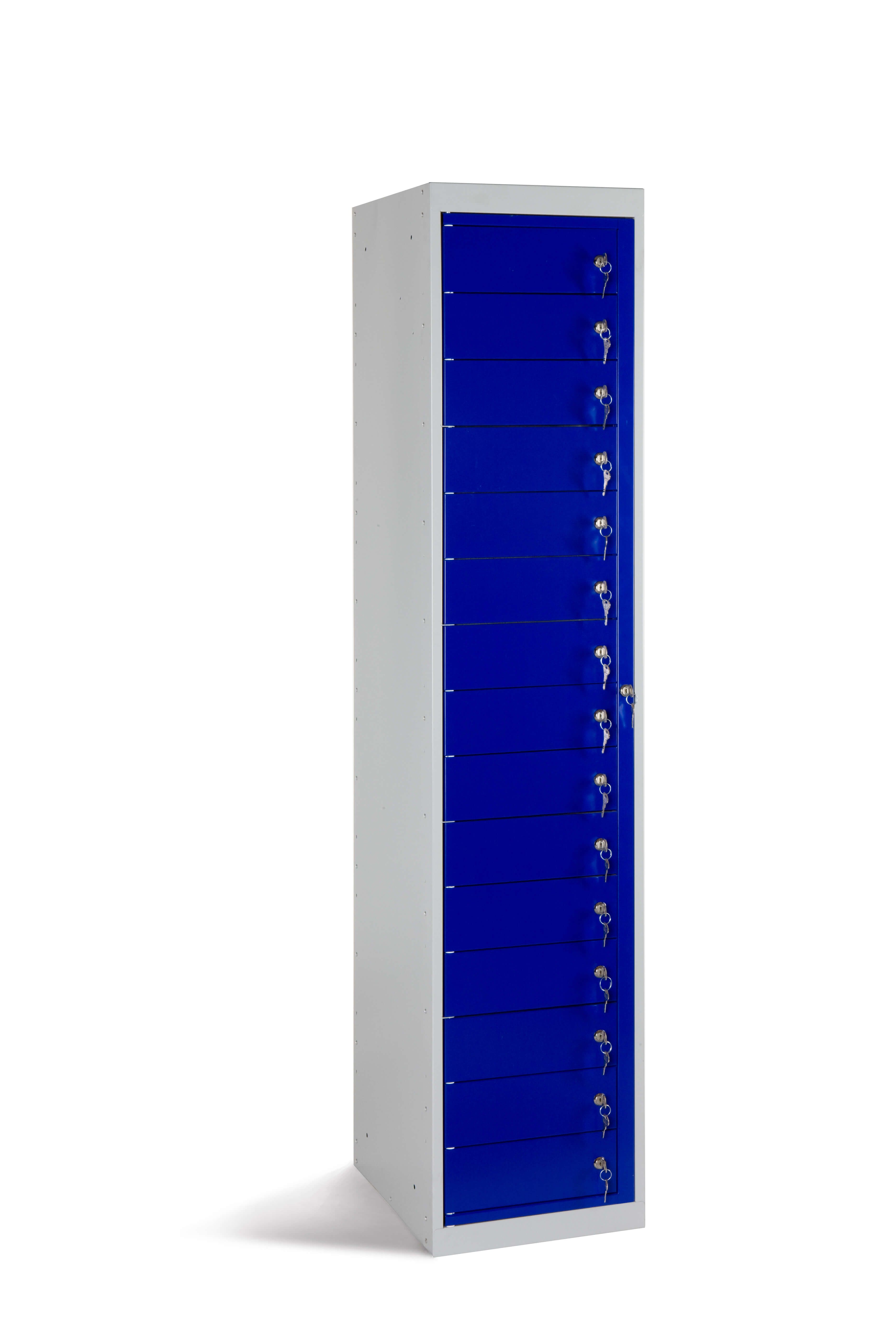 Elite 15 Door Garment Dispenser Locker - Blue